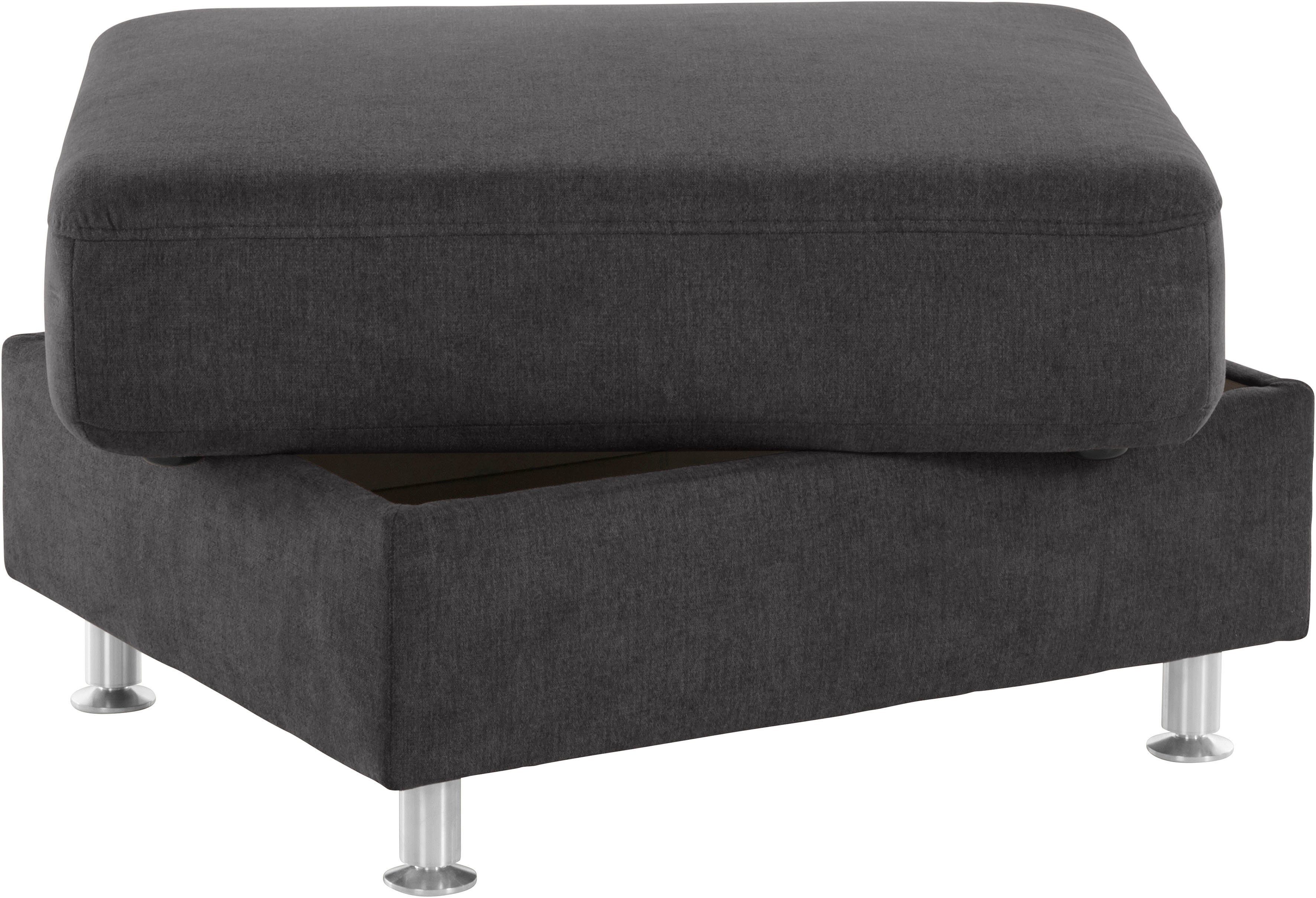 sit&more Hocker met bergruimte DARWIN met binnenvering en bergruimte