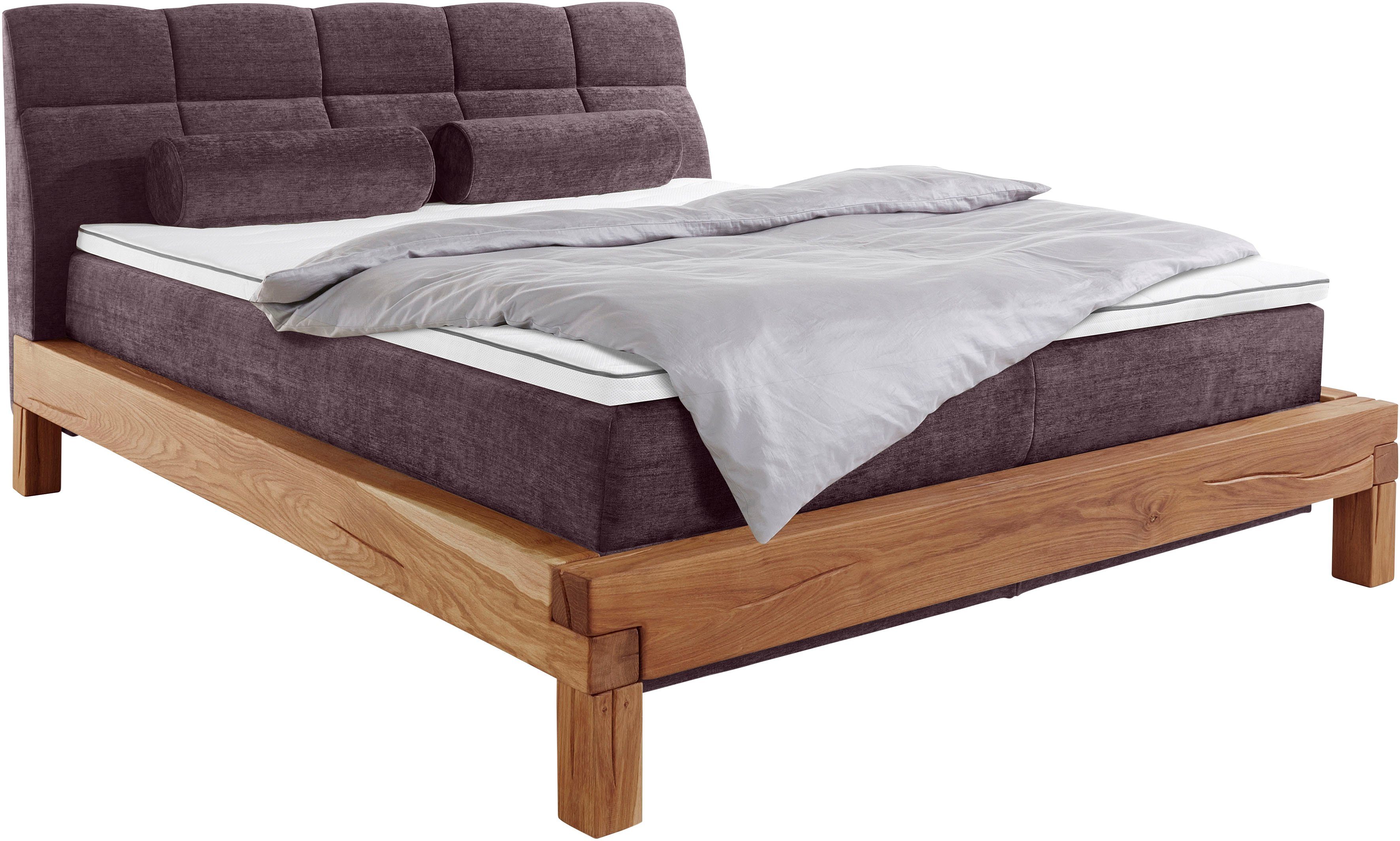 Home affaire Boxspring Villads Ligoppervlak: 180x200 cm, inside-boxspringonderbouw, gerecyclede stoffen
