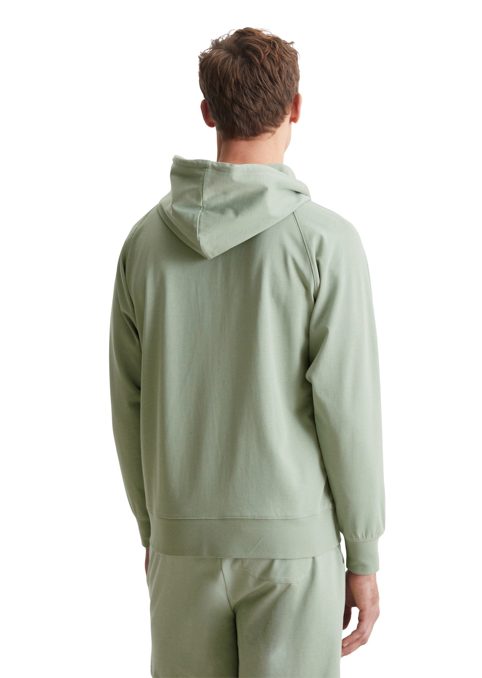 Marc O'Polo Sweatvest Met royale capuchon inclusief trekkoord