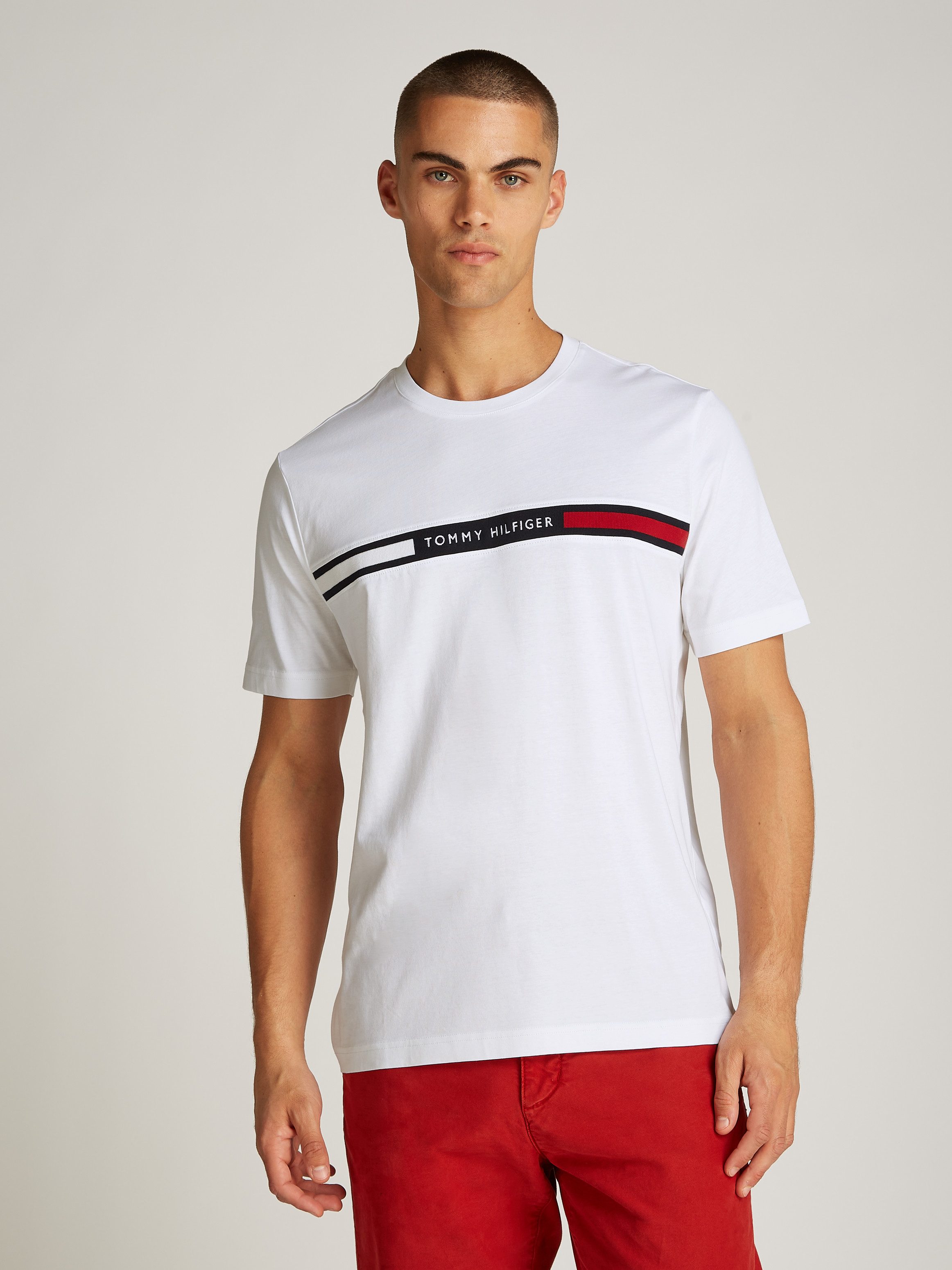 Tommy Hilfiger T-shirt HILFIGER CHEST INSERT TEE