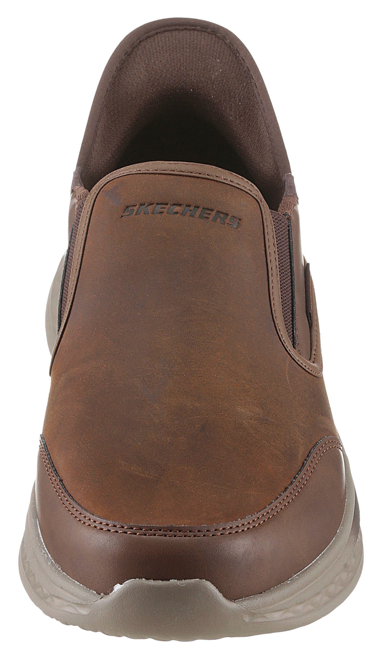 Skechers Slip-on sneakers SLADE- Slippers, vrijetijdsschoen, lage schoen met Goga Mat functie