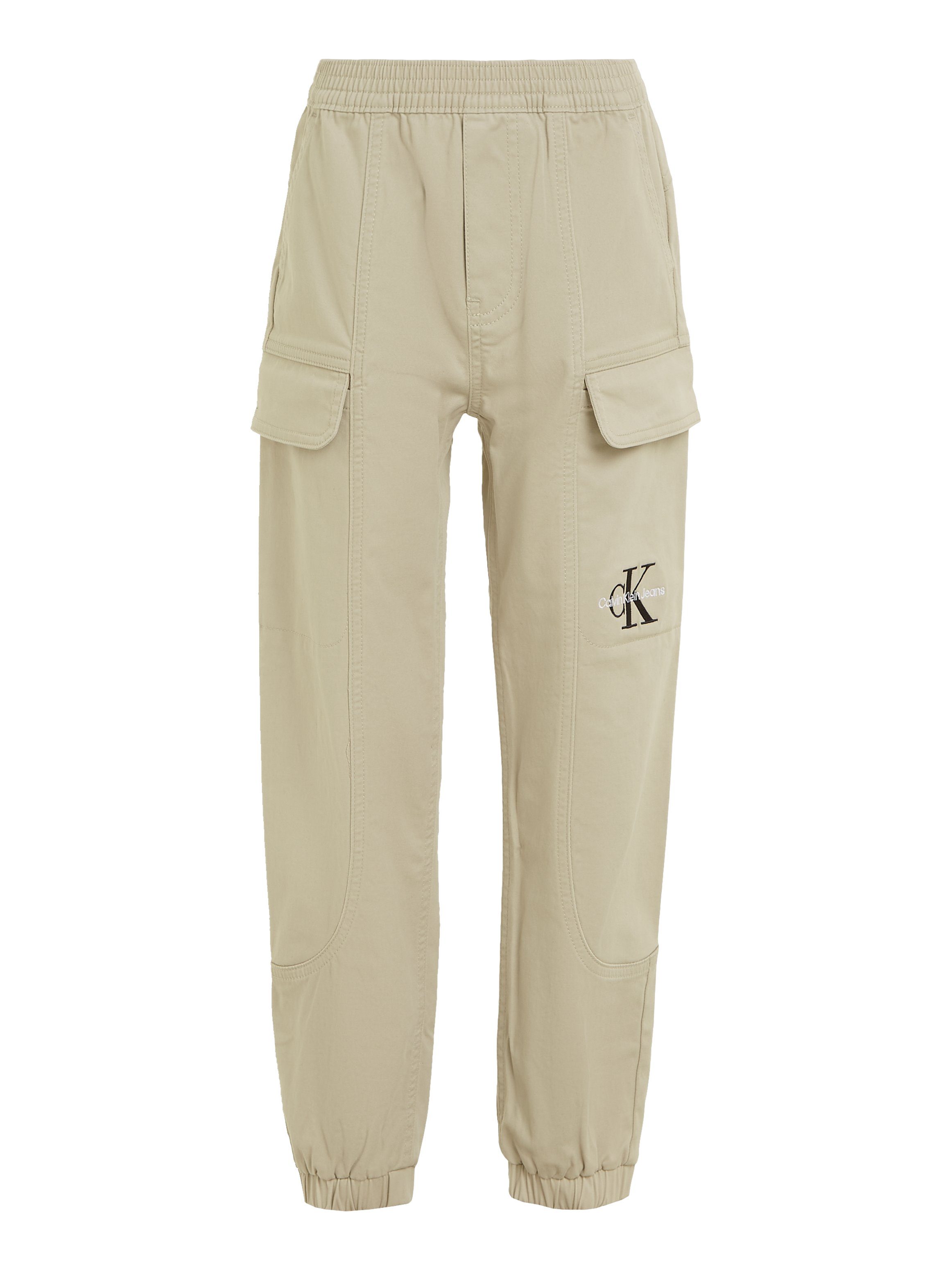 Calvin Klein Cargobroek SATEEN CARGO PANTS voor kinderen tot 16 jaar