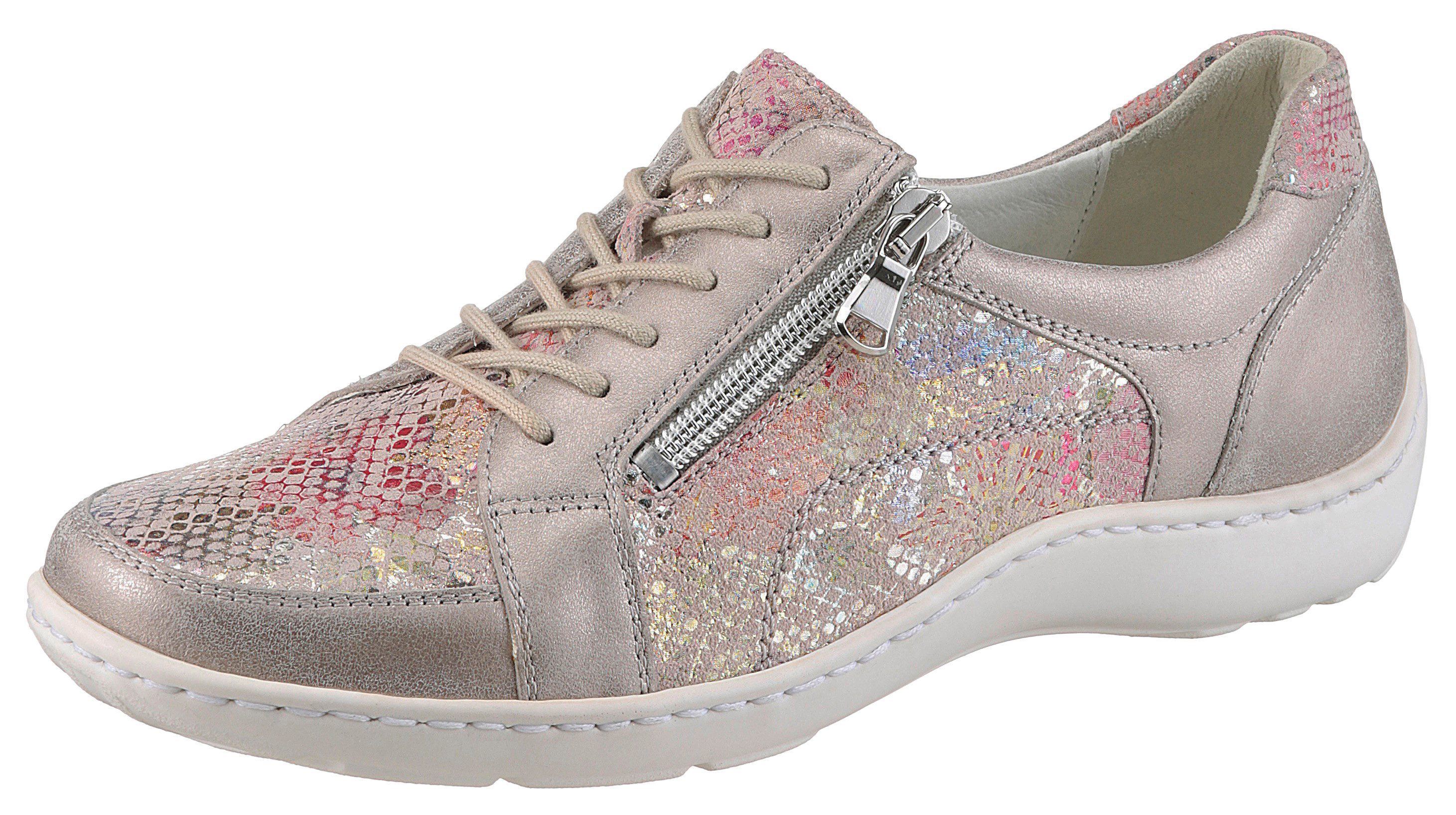 Waldläufer Veterschoenen Henni , lage schoen, vrijetijdsschoen, comfort schoen in breedte h (=zeer breed)