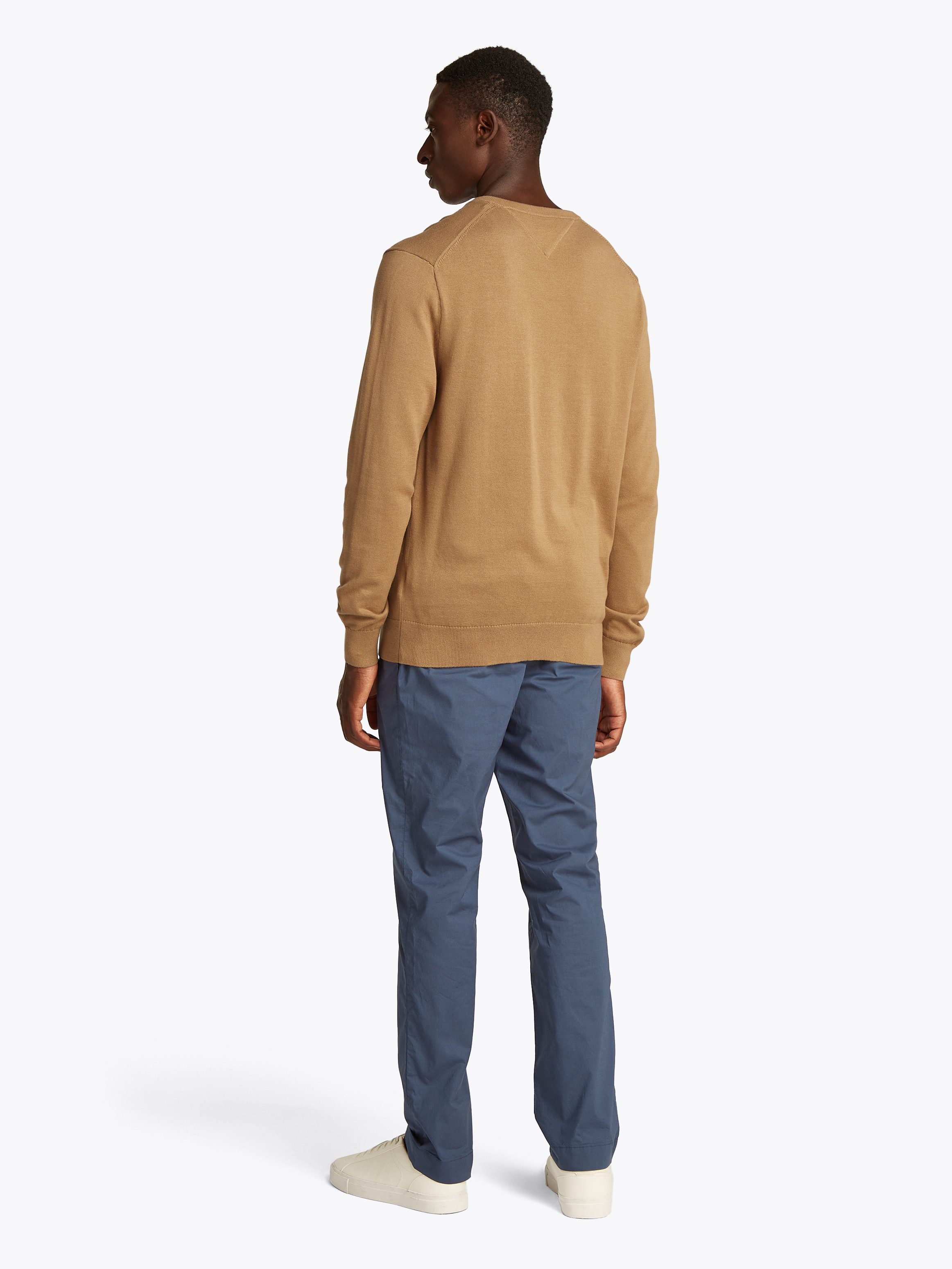 Tommy Hilfiger Gebreide trui ESSENTIAL COTTON V NECK