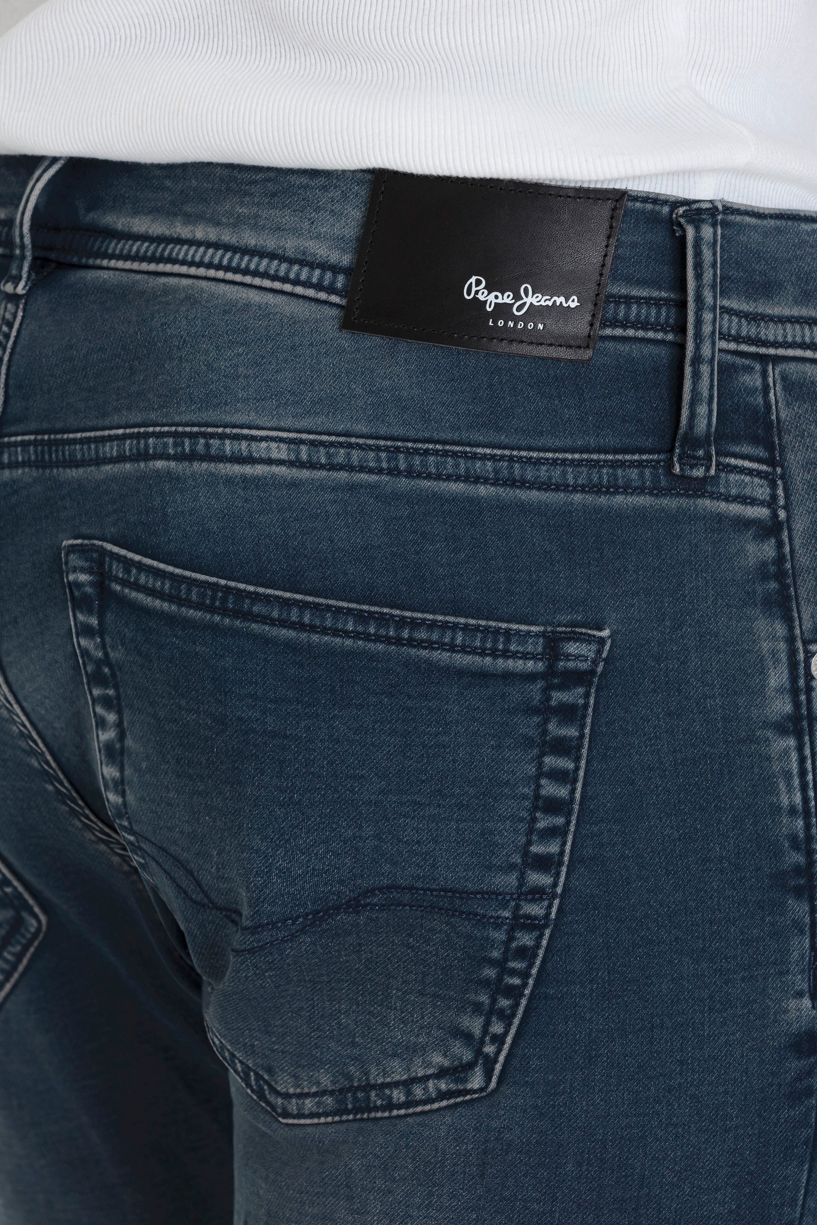 Pepe Jeans Slim fit jeans SLIM GYMDIGO JEANS, zeer elastisch