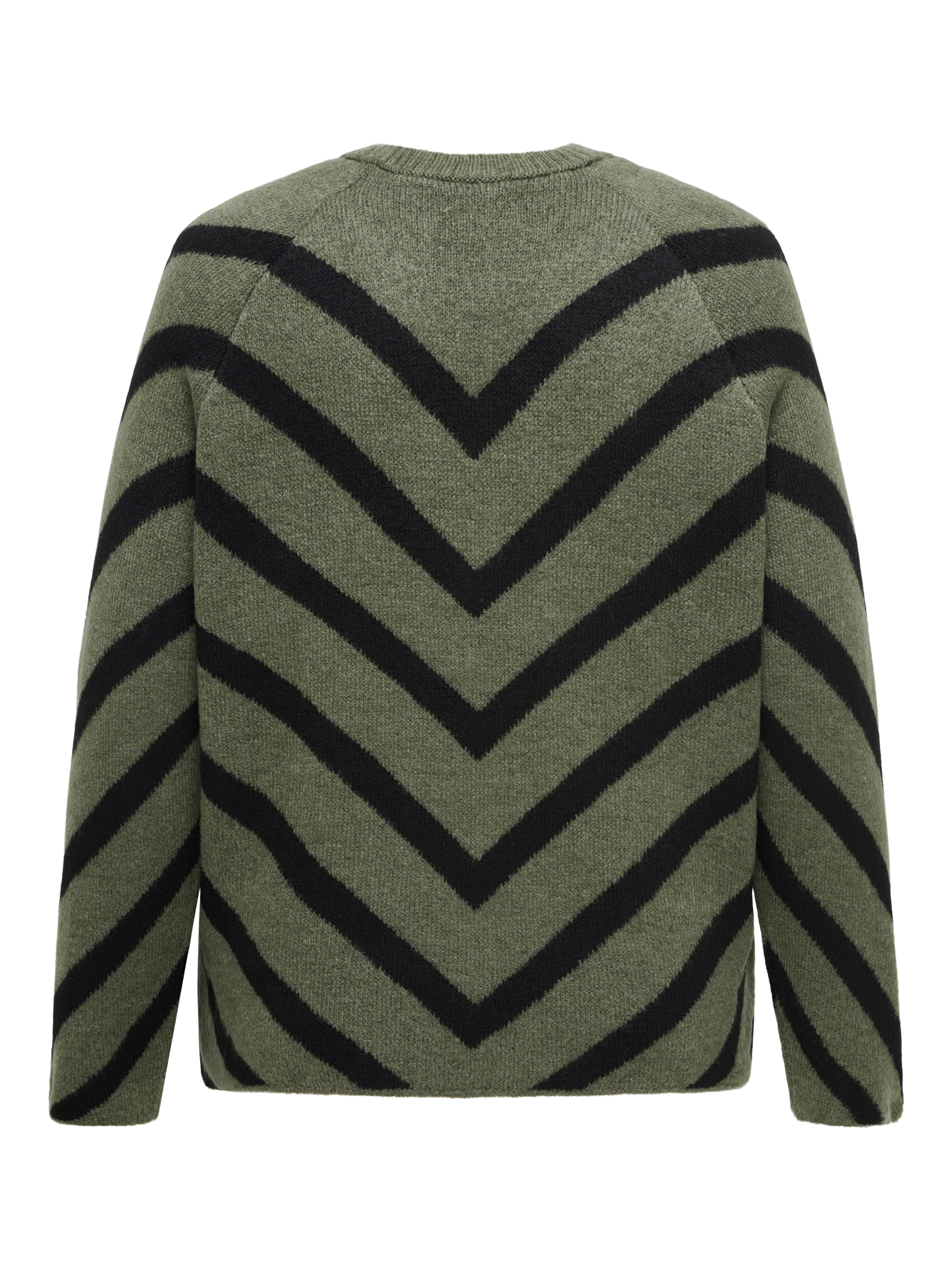 ONLY CARMAKOMA Gebreide trui CARELIZA L/S PULLOVER KNT NOOS