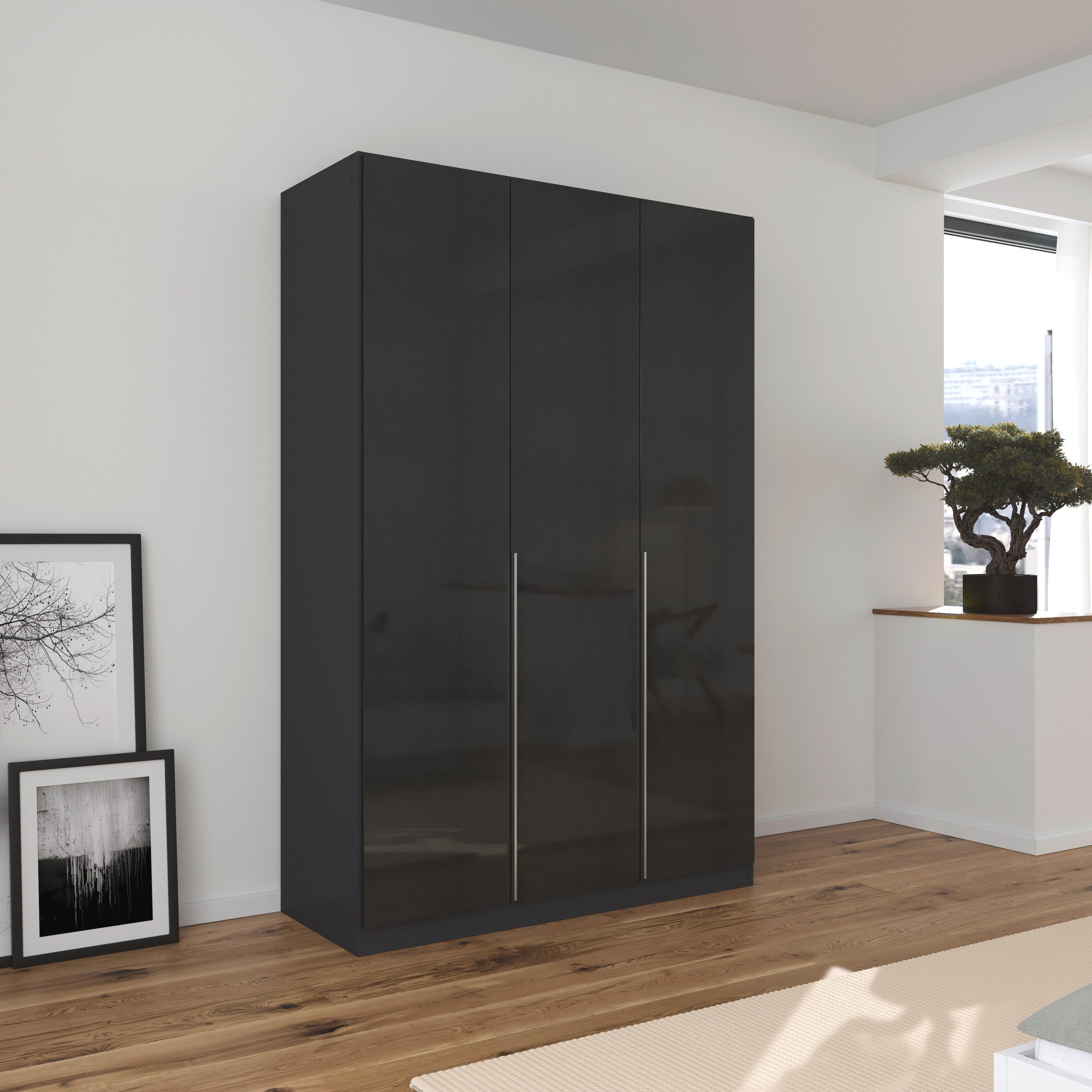 rauch Draaideurkast Kledingkast garderobe AGORDO TOPSELLER slaapkamer doordachte binnenuitrusting, in 6 breedtes en 2 hoogtes made in germany