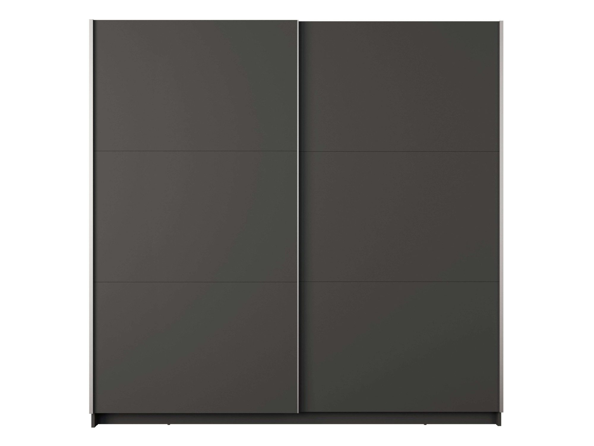 Home affaire Kledingkast Fresno met 5 planken en kledingstang Garderobe met 2 schuifdeuren, B/H/D 150/207/62 cm
