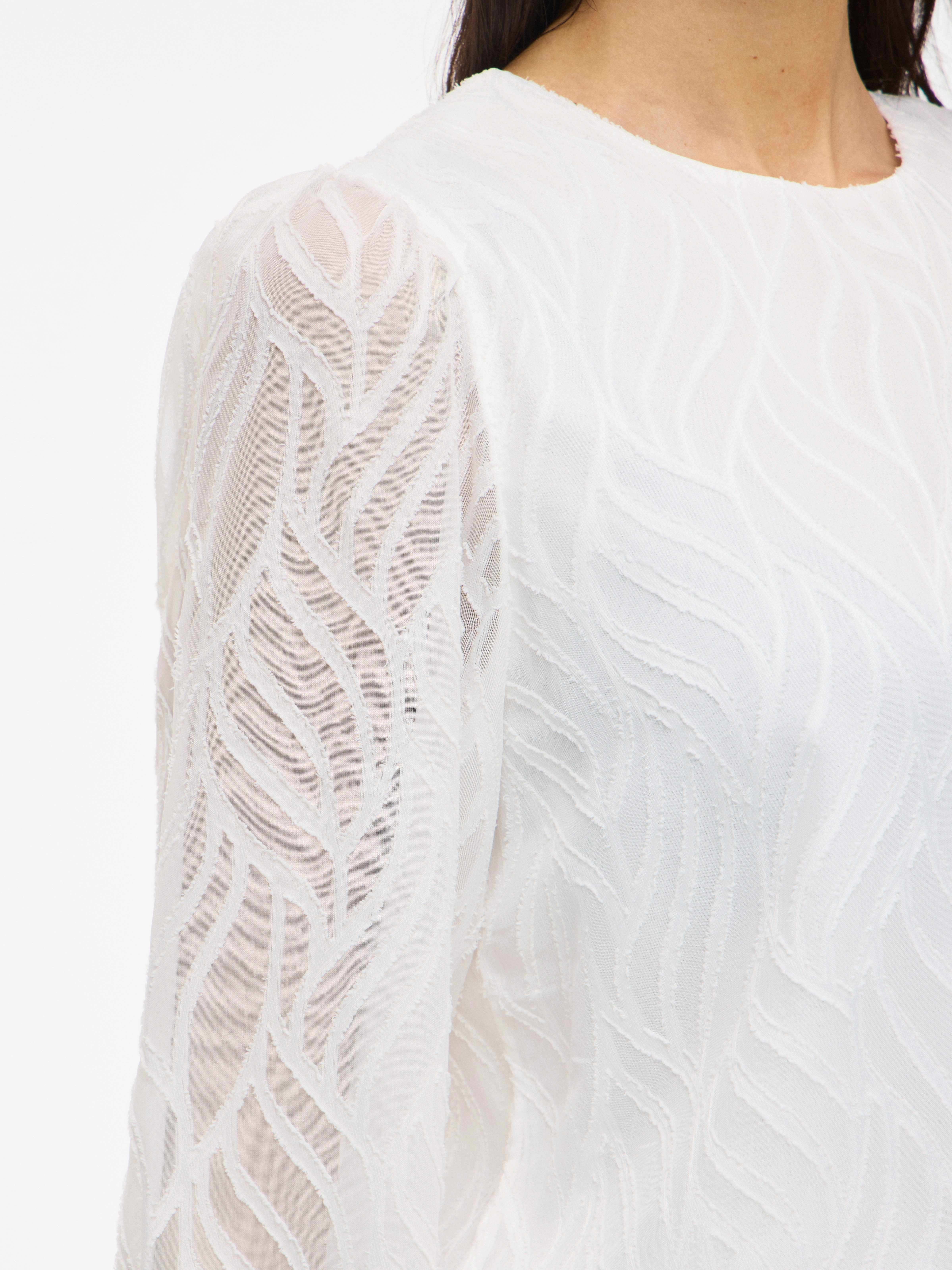 Vila Shirt VIMIKA O-NECK L/S TOP - NOOS