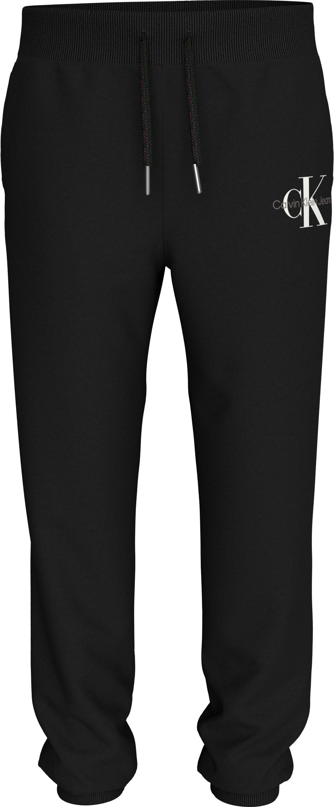 Calvin Klein Sweatbroek MONOGRAM LOGO SWEATPANTS voor kinderen tot 16 jaar