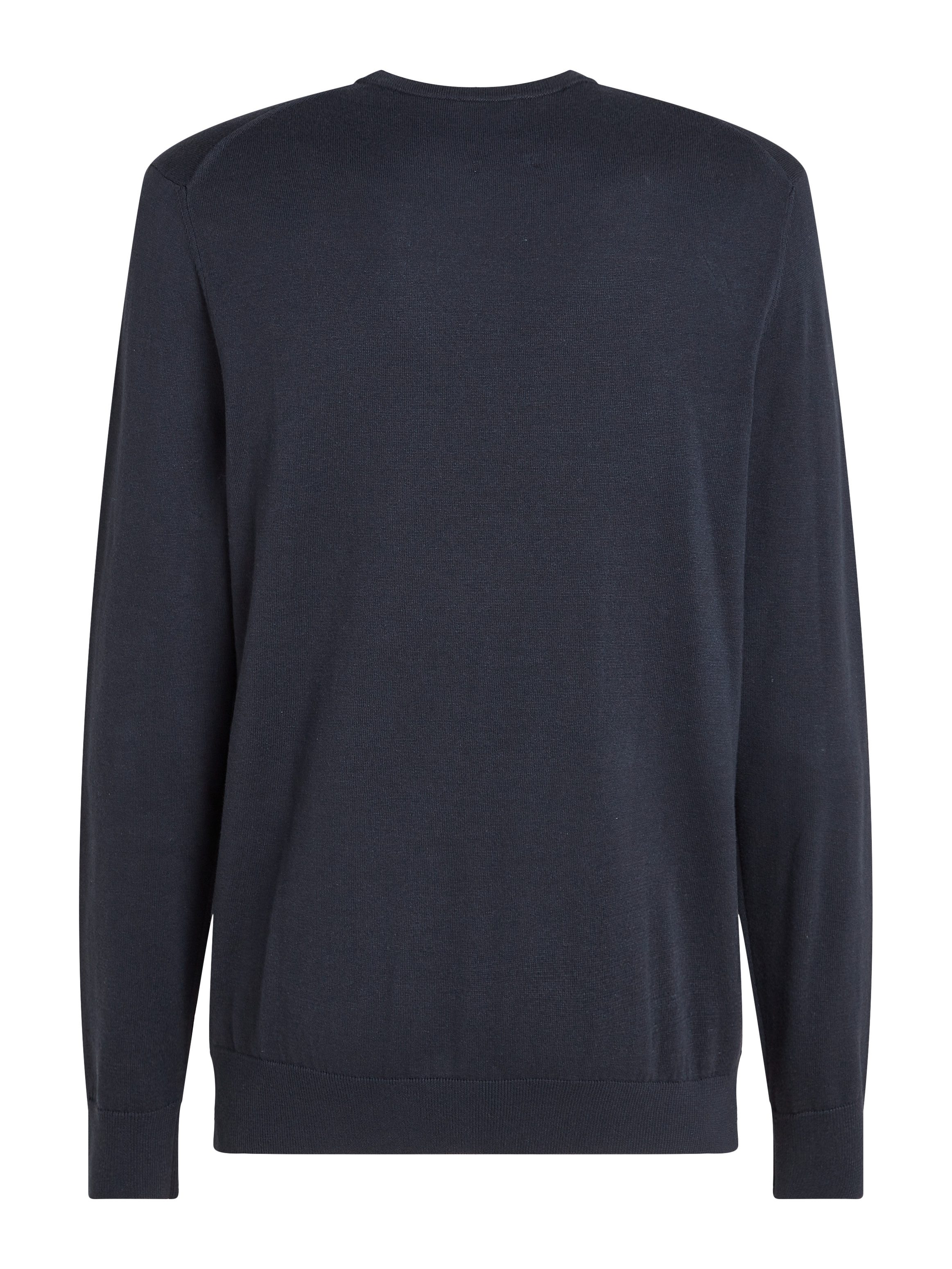 Calvin Klein Trui met ronde hals COTTON SILK BLEND CN SWEATER
