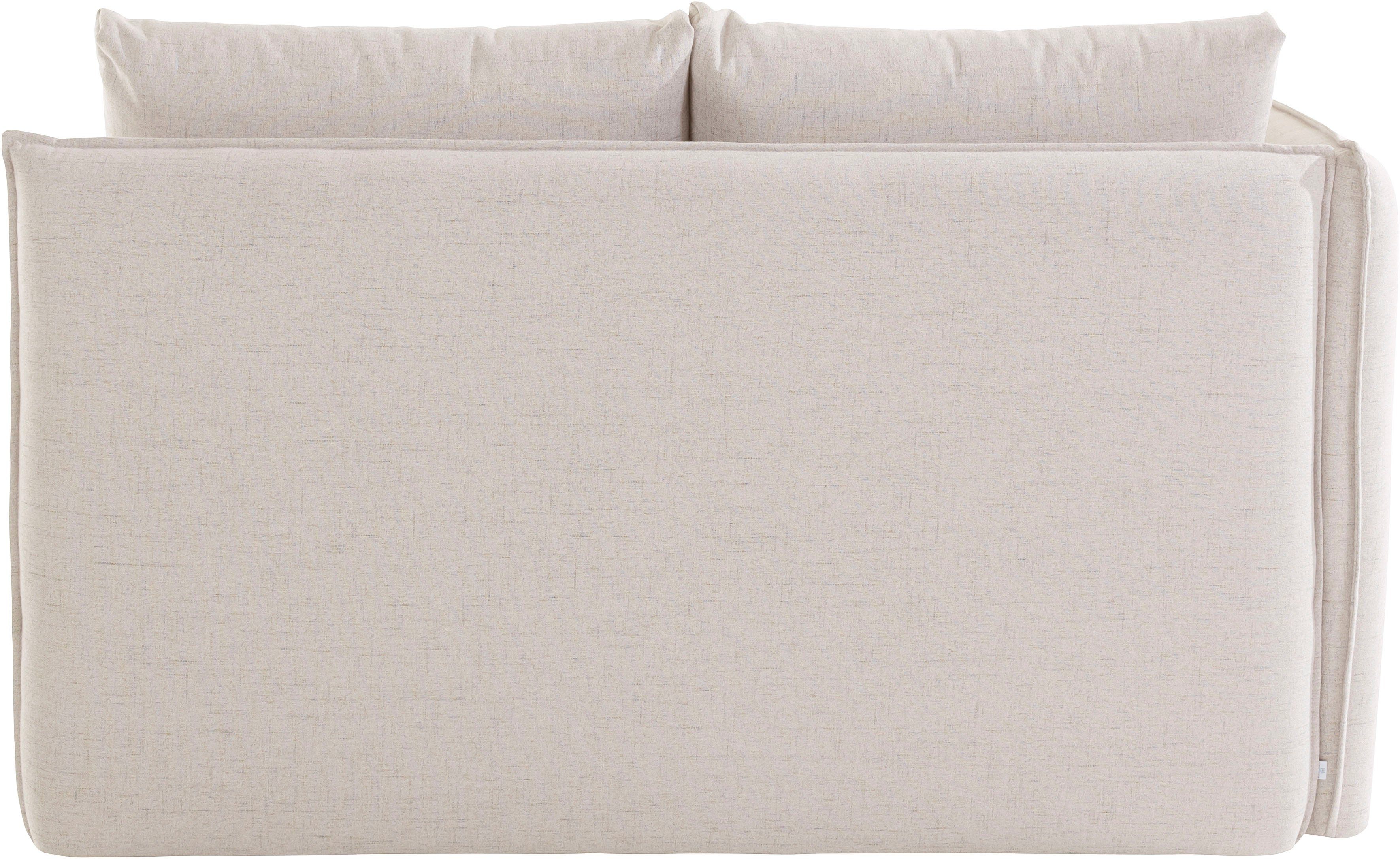 andas Ottomane Nöre korte lounge-module - zelf samenstellen, breedte 138 cm, diepte 128 cm