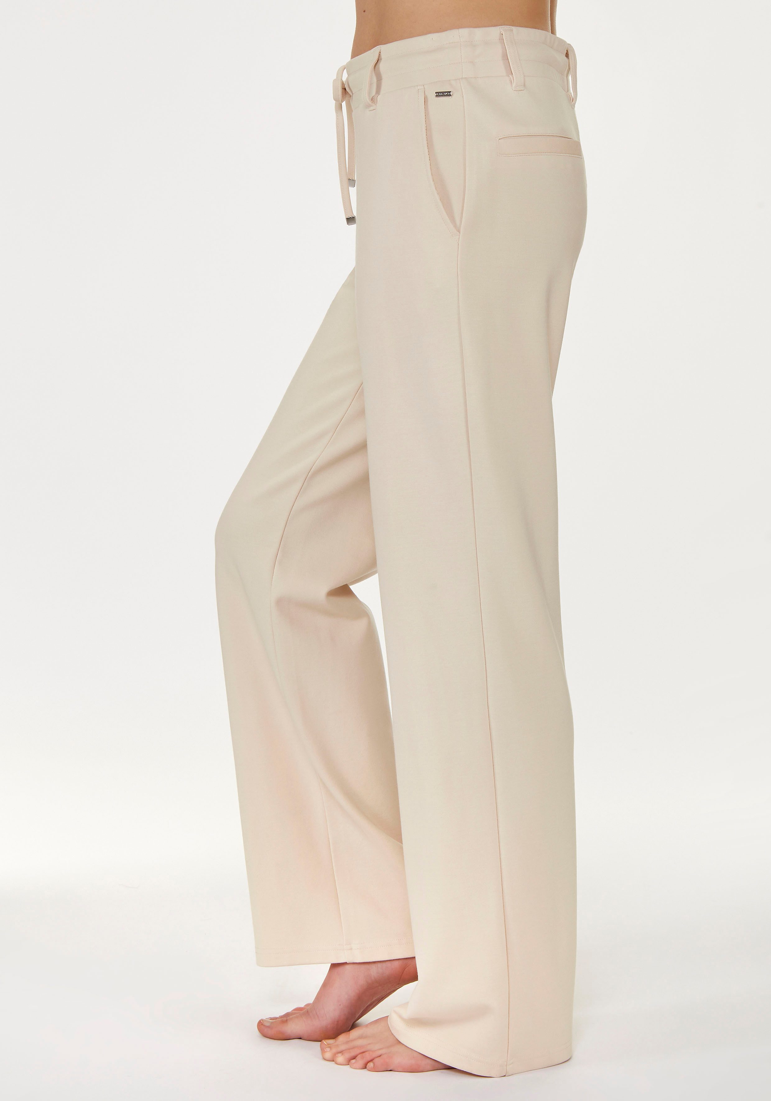 Lascana Homewearbroek in zacht vloeiend materiaal loungewear
