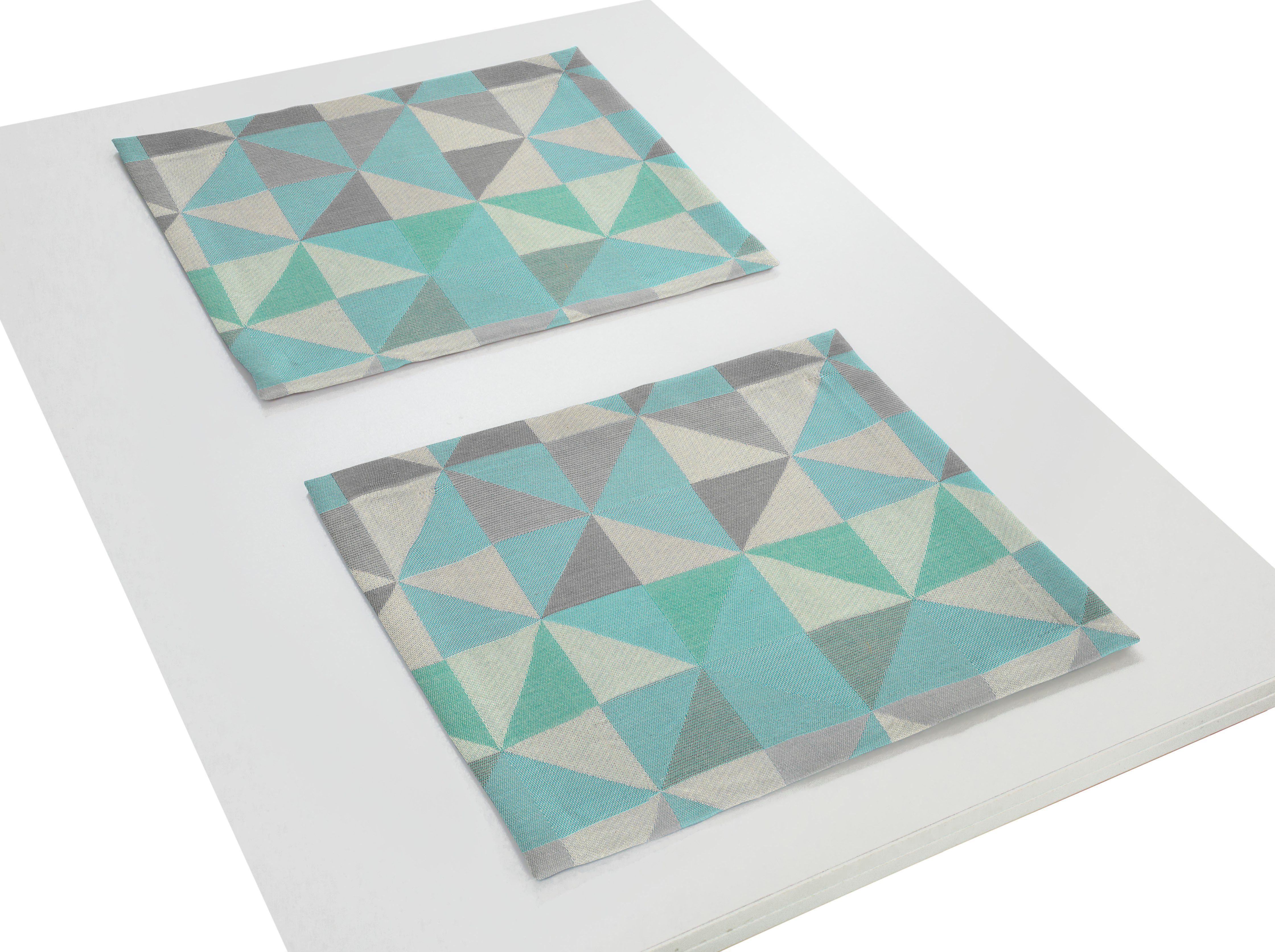 Adam Set placemats Tafelset Bio Bel Made in Germany, voor 6 personen (13 stuks)