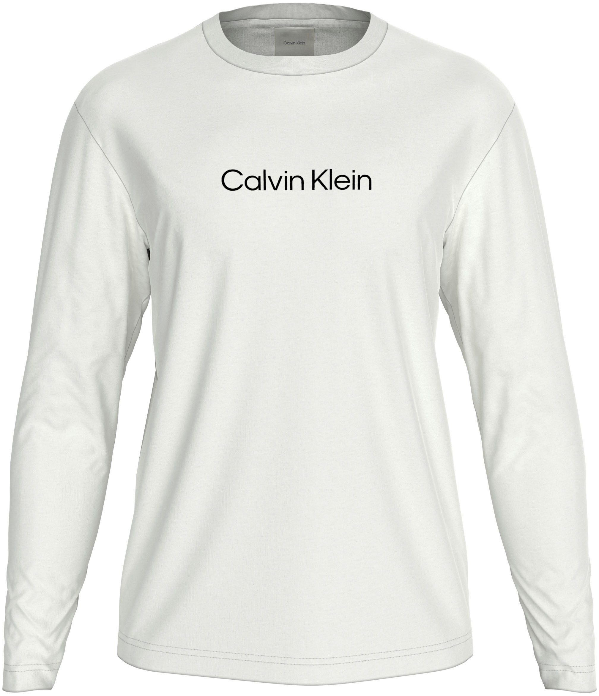 Calvin Klein Shirt met lange mouwen HERO LOGO LS T-SHIRT met een logo-opschrift