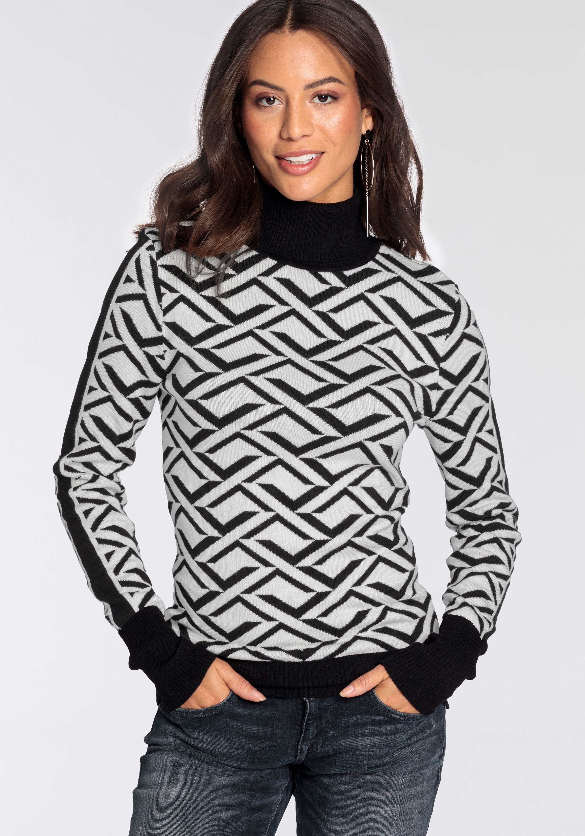 Melrose Coltrui met jacquardpatroon