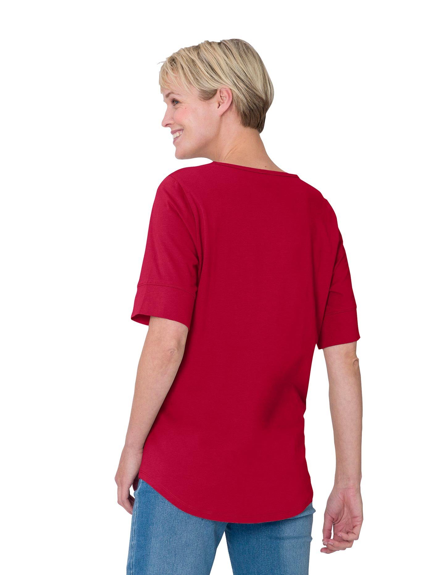 Classic Basics Lang Shirt met korte mouwen (1-delig)