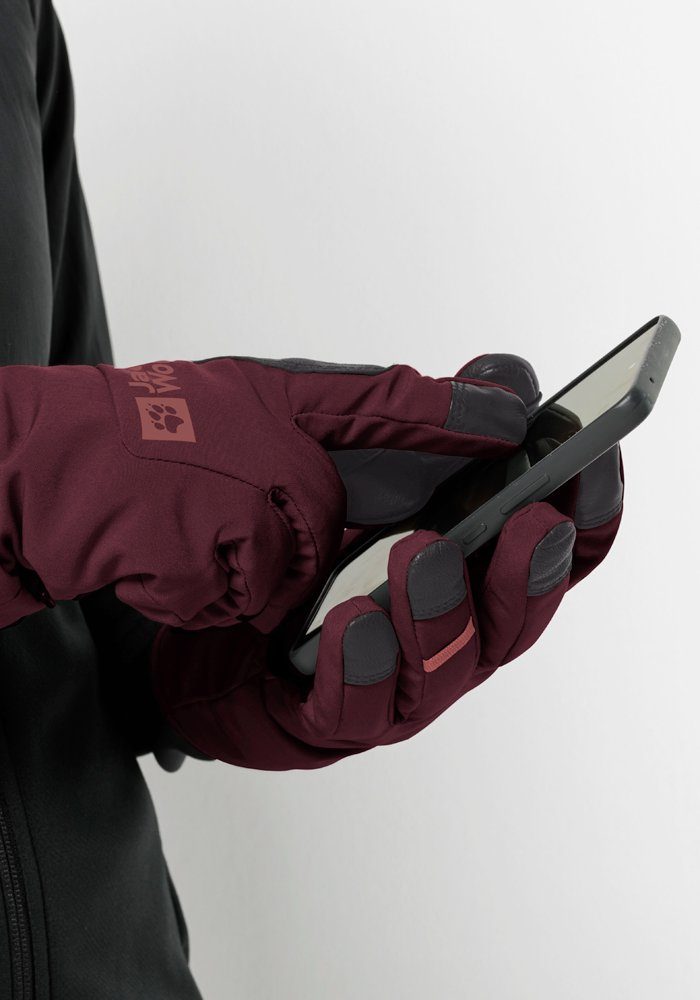 Jack Wolfskin Skihandschoenen ALPSPITZE MERINO GLOVE