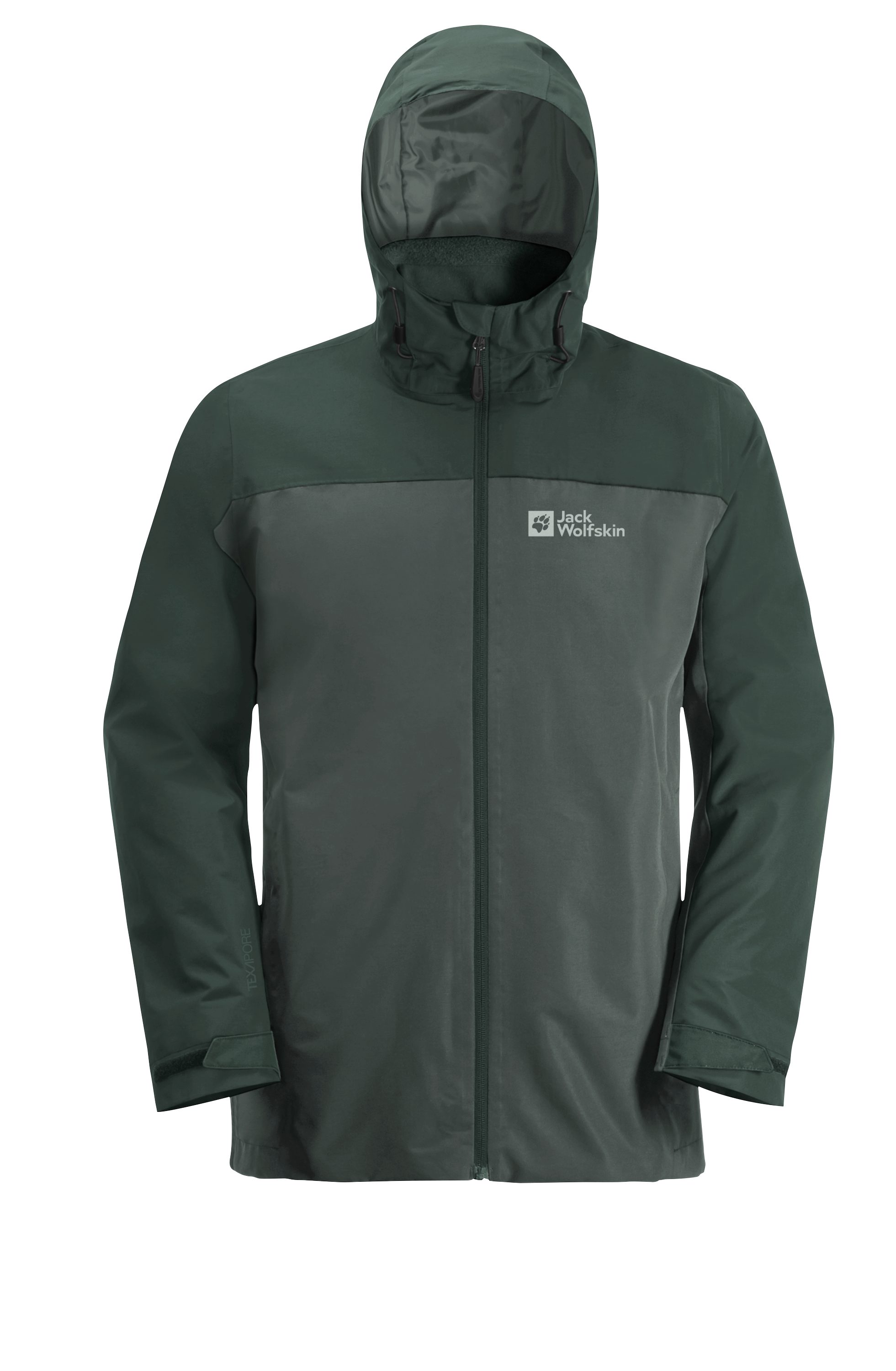 Jack Wolfskin Functioneel 3-in-1-jack TAUBENBERG 3IN1 JKT M met waterafstotende ritsen