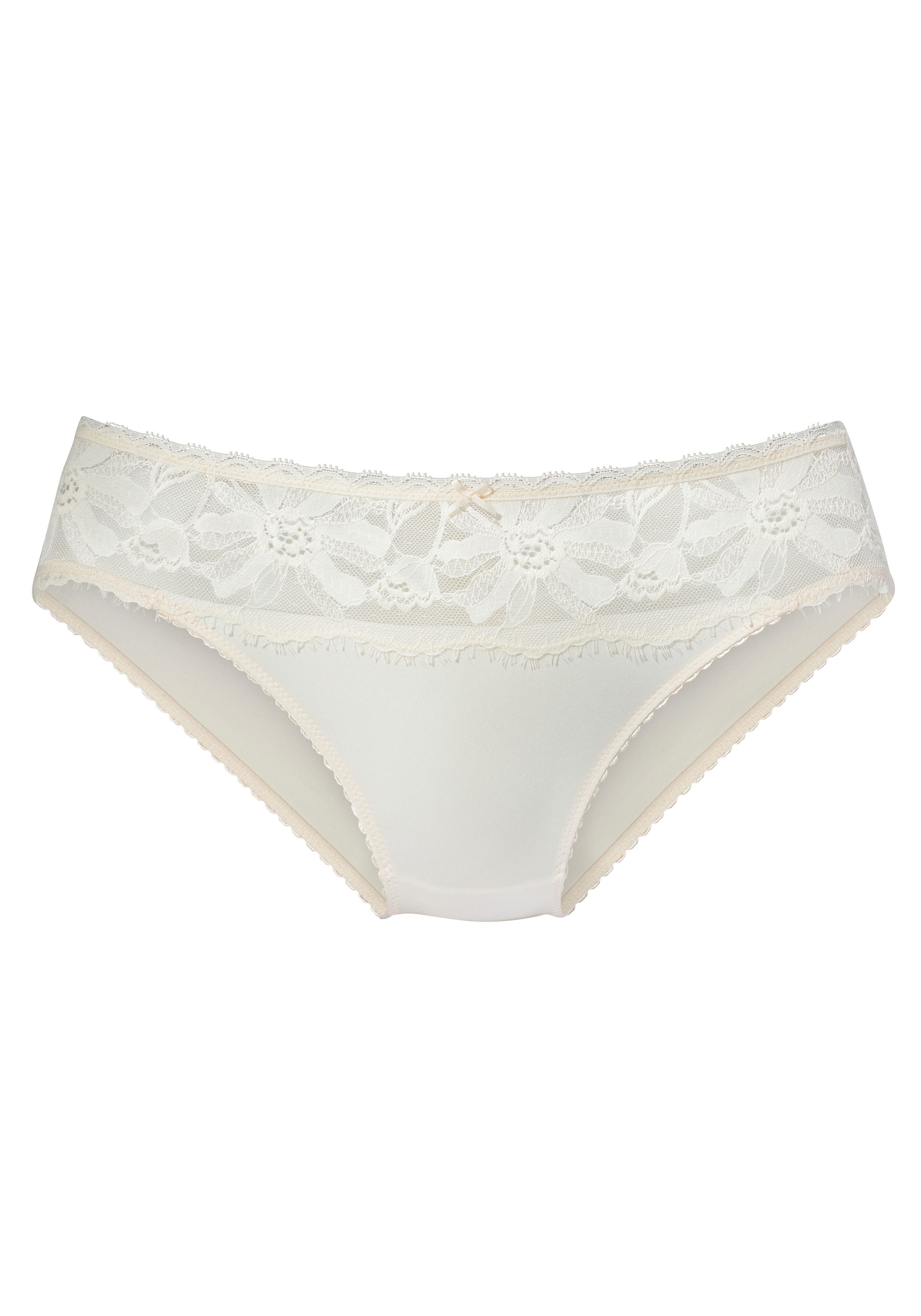 Lascana Slip met chique kanten inzetten