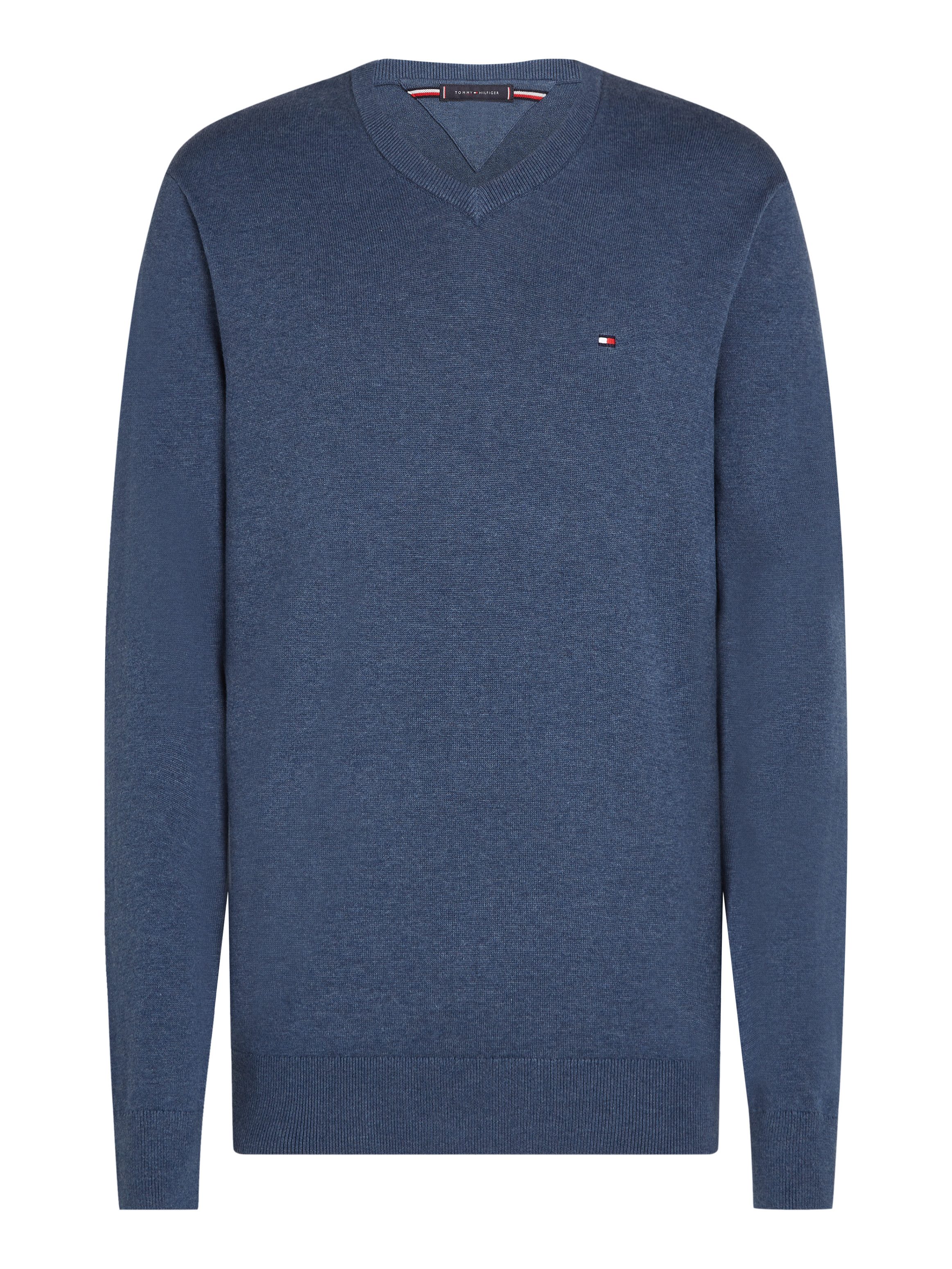 Tommy Hilfiger Gebreide trui ESSENTIAL COTTON V NECK