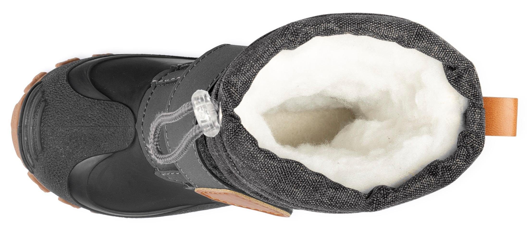 Lurchi Snowboots Finn Winterlaarzen met schapenwol, maat sjabloon te downloaden