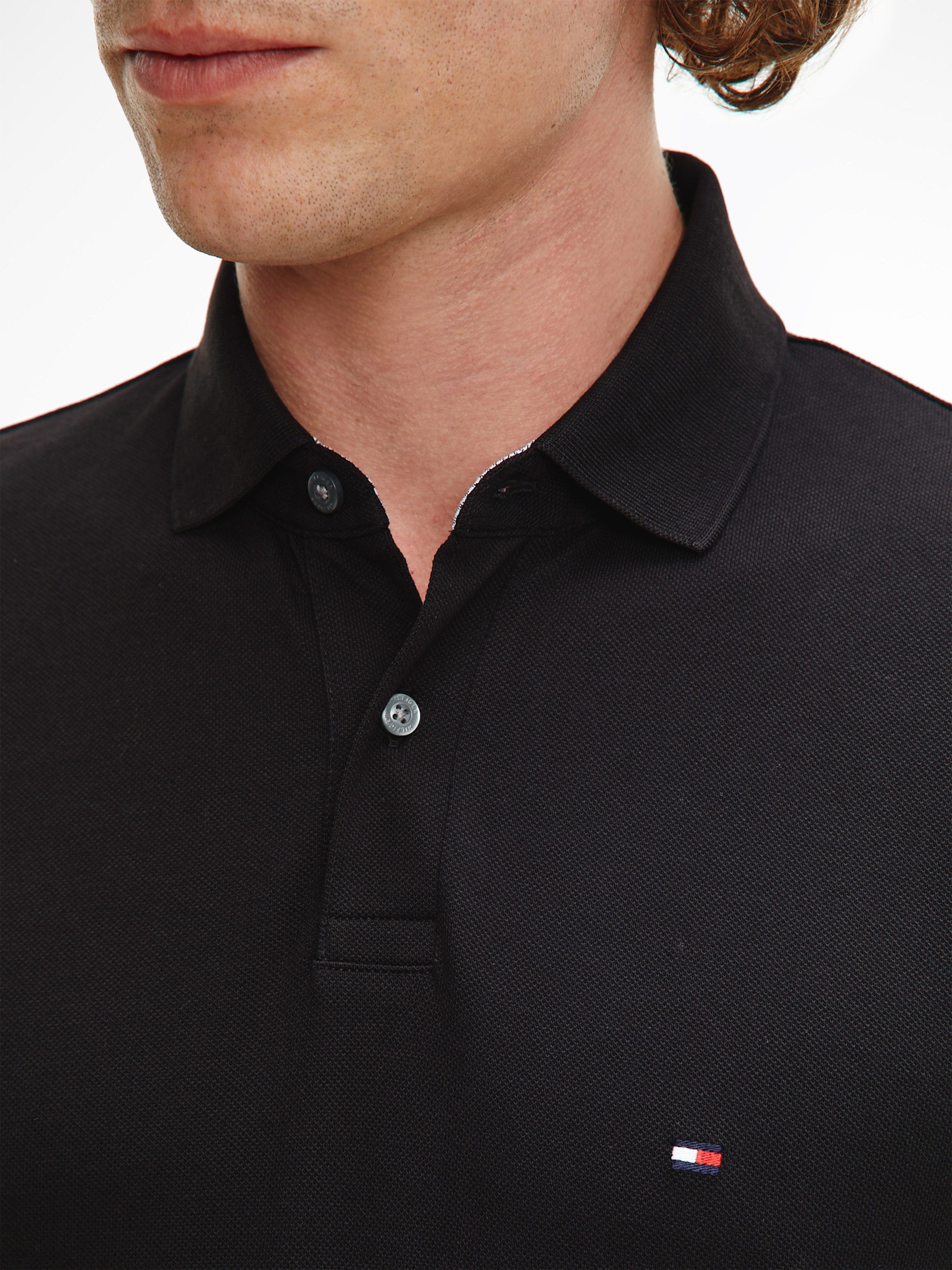 Tommy Hilfiger Poloshirt met lange mouwen 1985 REGULAR LS POLO