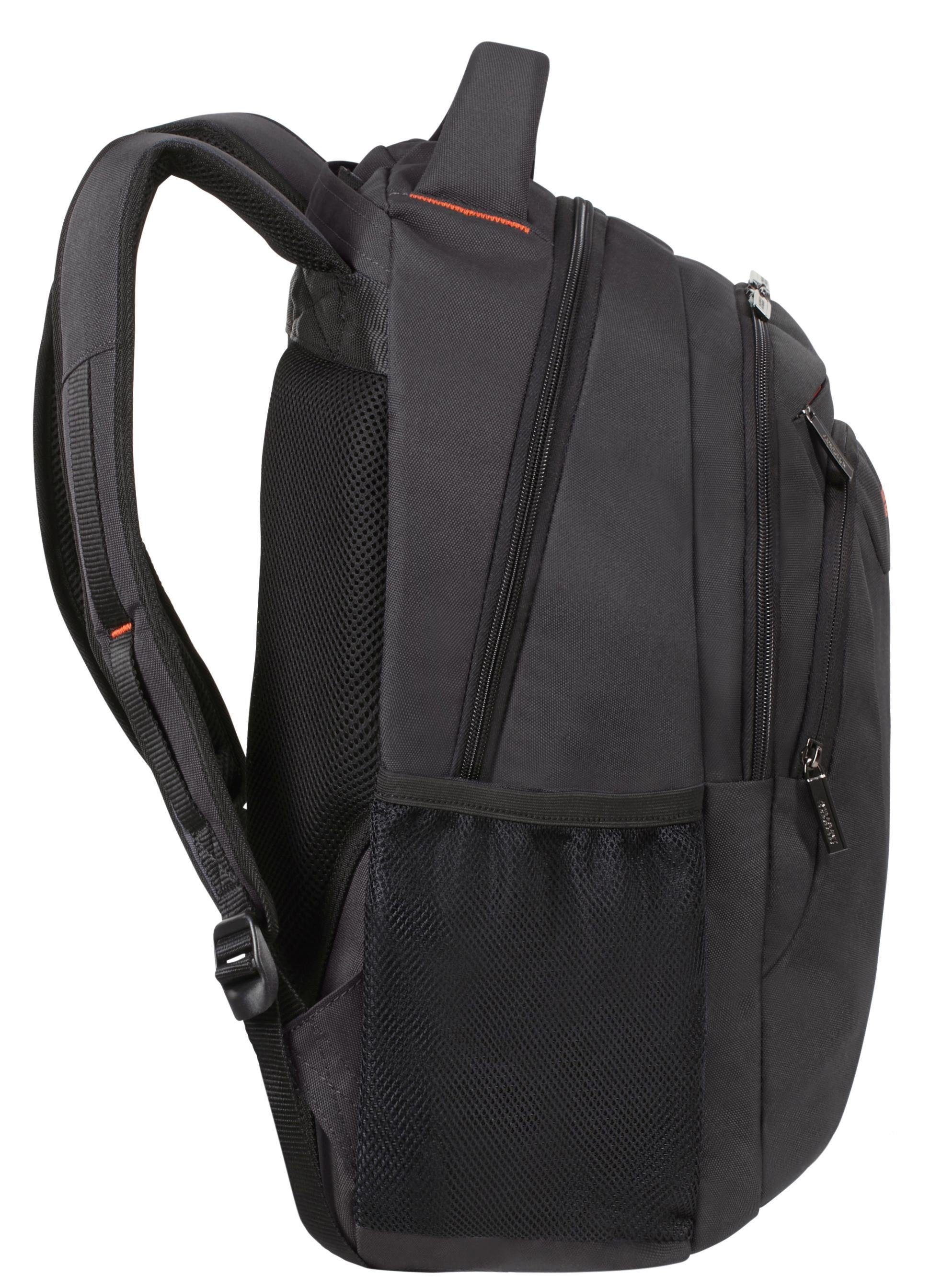 American Tourister Laptoprugzak AT WORK black orange Vrijetijds rugzak werk rugzak laptop rugzak