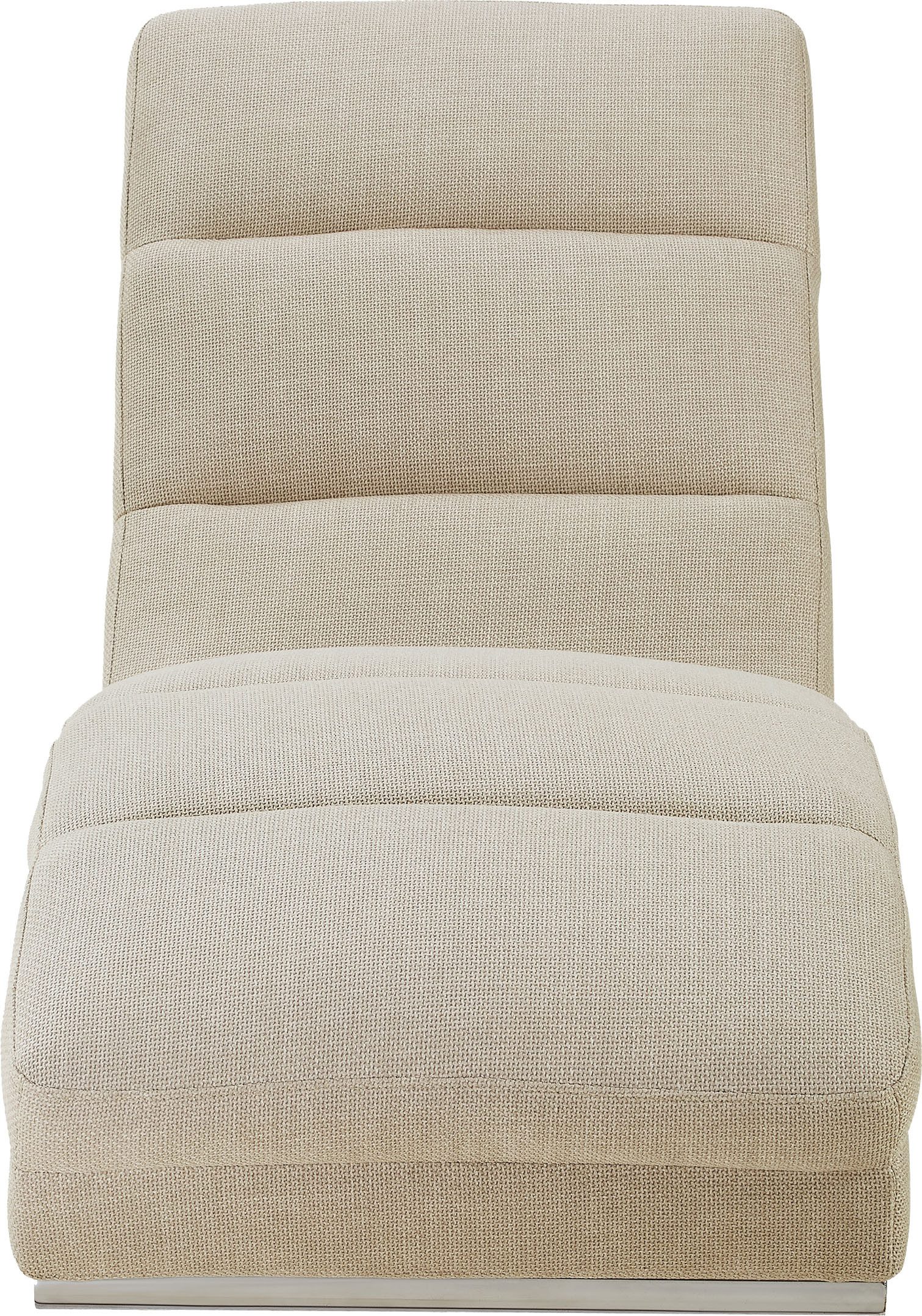 SalesFever Relaxstoel met kruisstepping, bekledingsstof oeko-tex gecertificeerd en pfc-vrij
