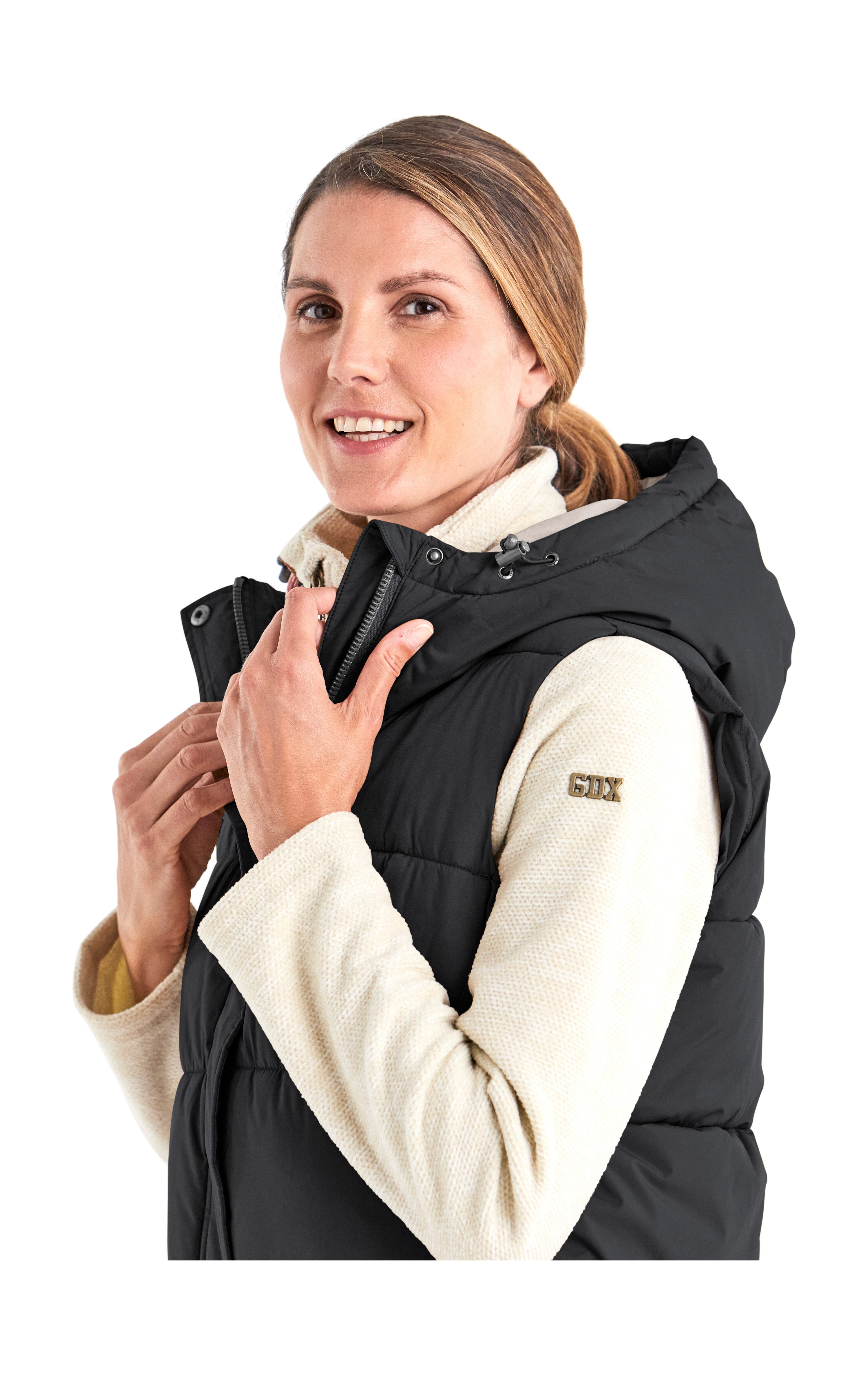 G.I.G.A. DX by killtec Bodywarmer GW 68 WMN QLTD VST Waterafstotende winddichte functionele vest met capuchon ademend