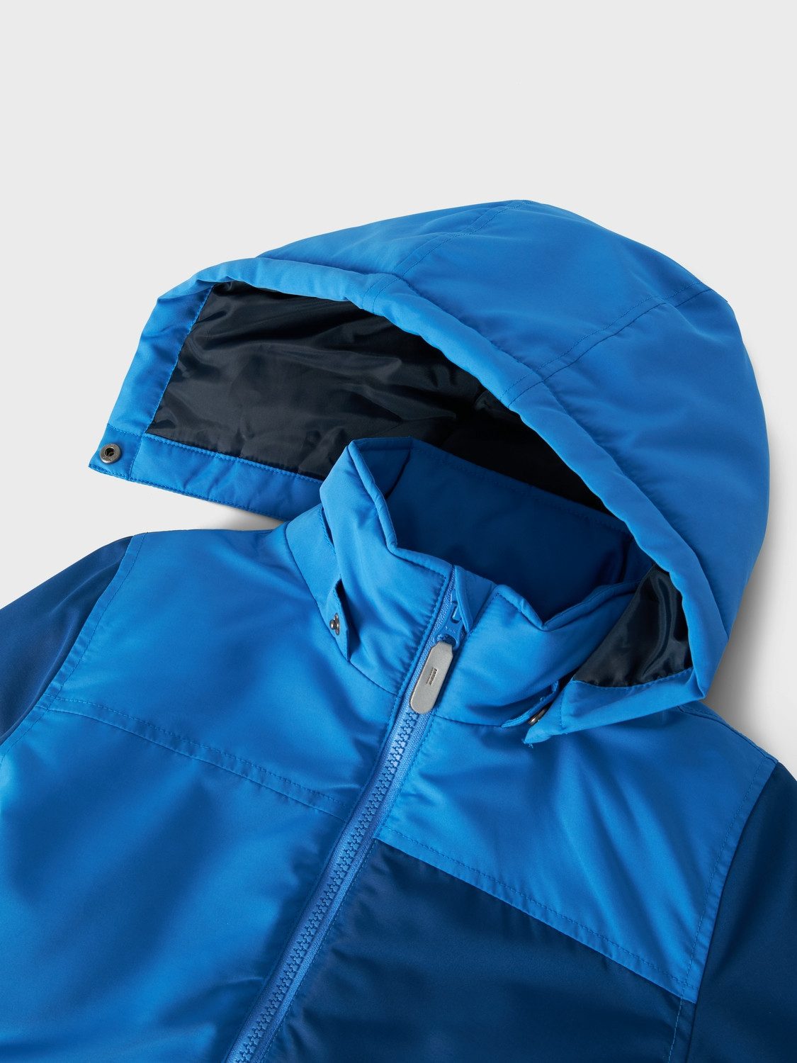 Name It Softshell-jack NKMMAX JACKET BLOCKS2 NOOS met decoratieve reflecterende details