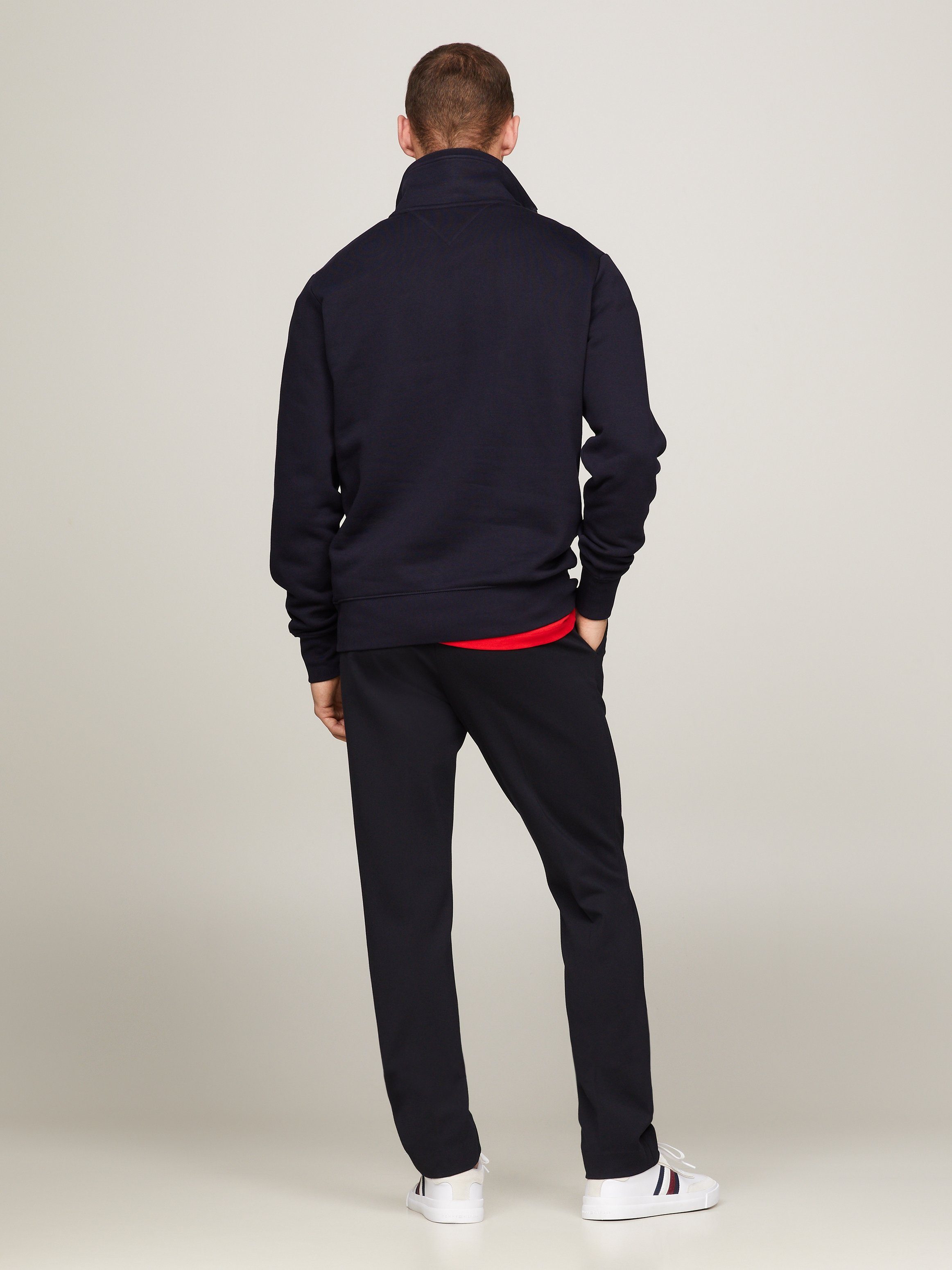 Tommy Hilfiger Sweatshirt HILFIGER TRACK GRAPHIC HALF ZIP