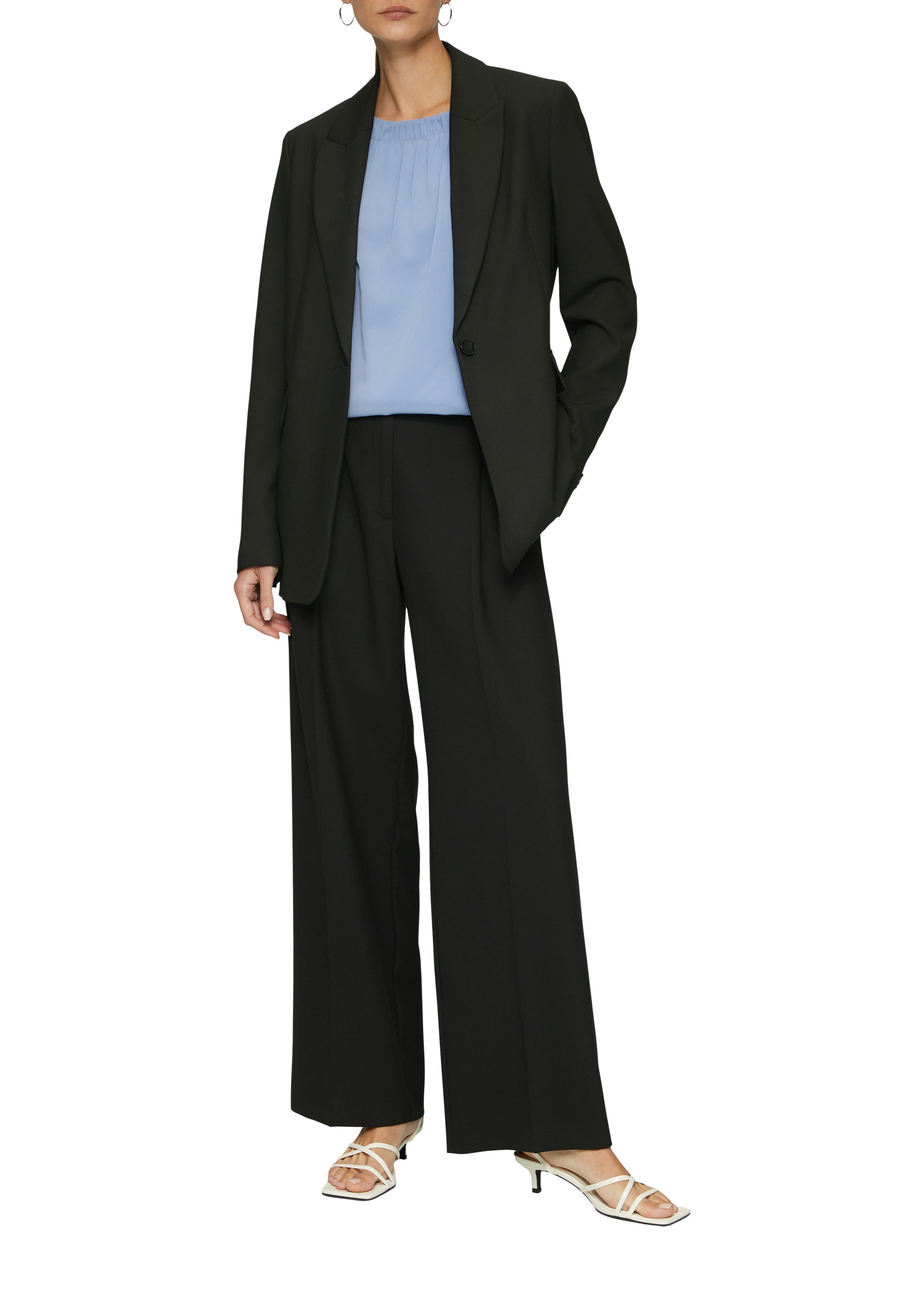 s.Oliver BLACK LABEL Lange blazer in elegante look