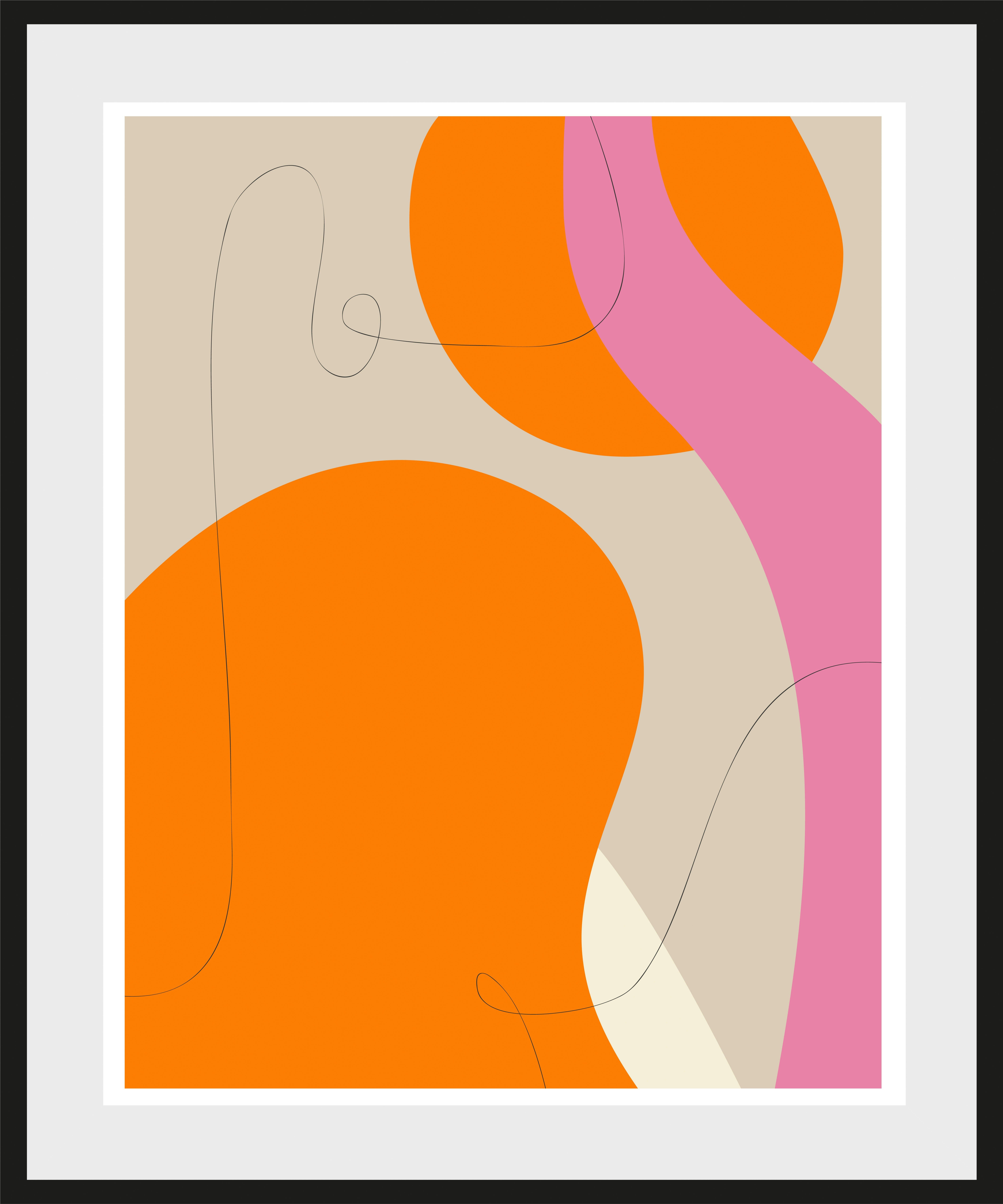 LeGer Home by Lena Gercke Wanddecoratie Denise HD premium posterdruk incl. houten lijst (1 stuk)