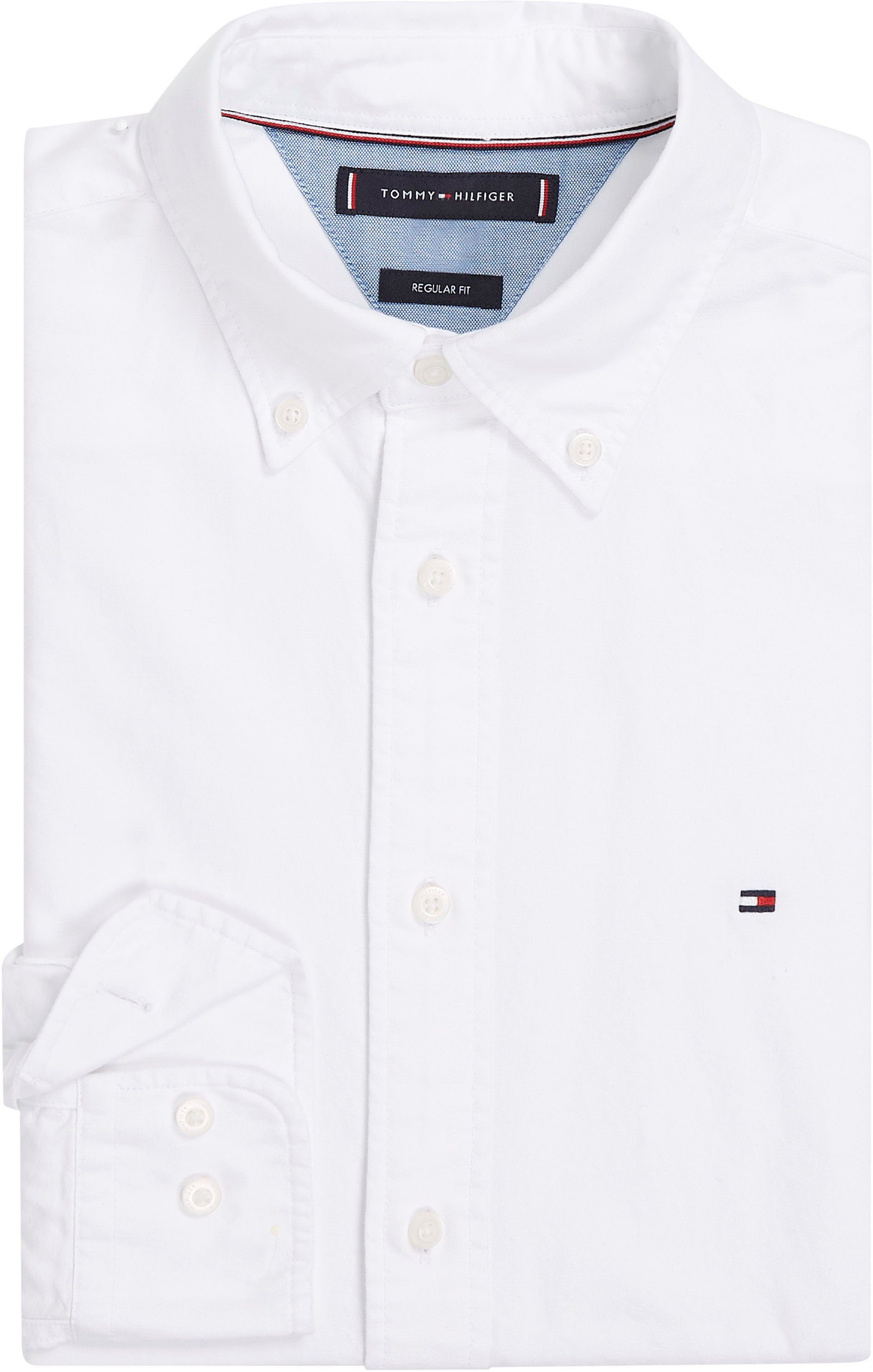 Tommy Hilfiger Overhemd met lange mouwen SOLID HERITAGE OXFORD RF SHIRT