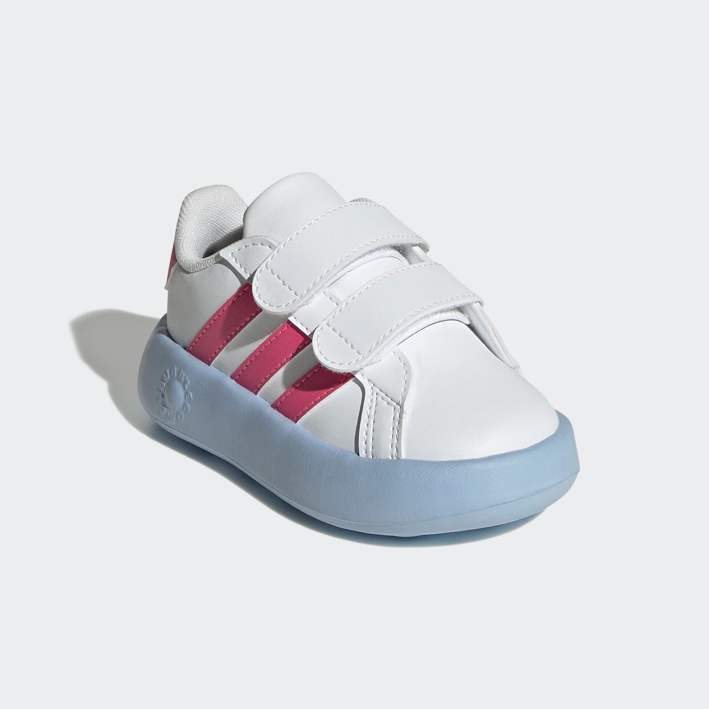 adidas Sportswear Klittenbandschoenen GRAND COURT 2.0 KIDS Design geïnspireerd op de adidas Superstar, voor kinderen