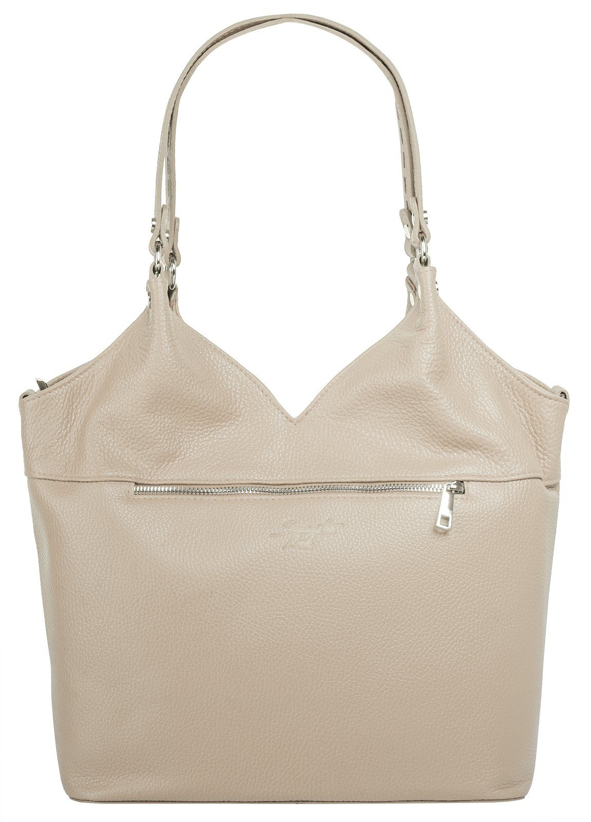 Samantha Look Shopper echt leer, made in italy