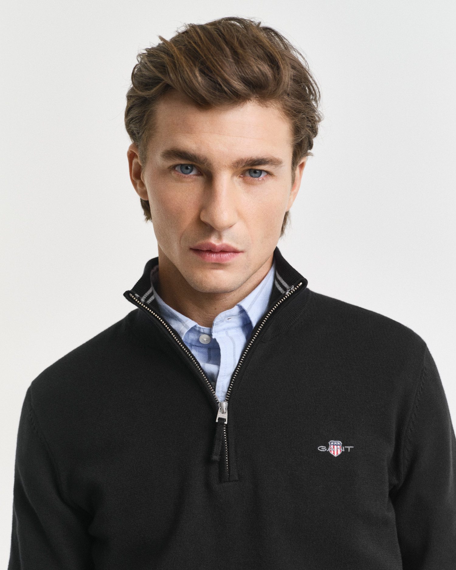 Gant Schipperstrui CLASSIC COTTON HALF ZIP
