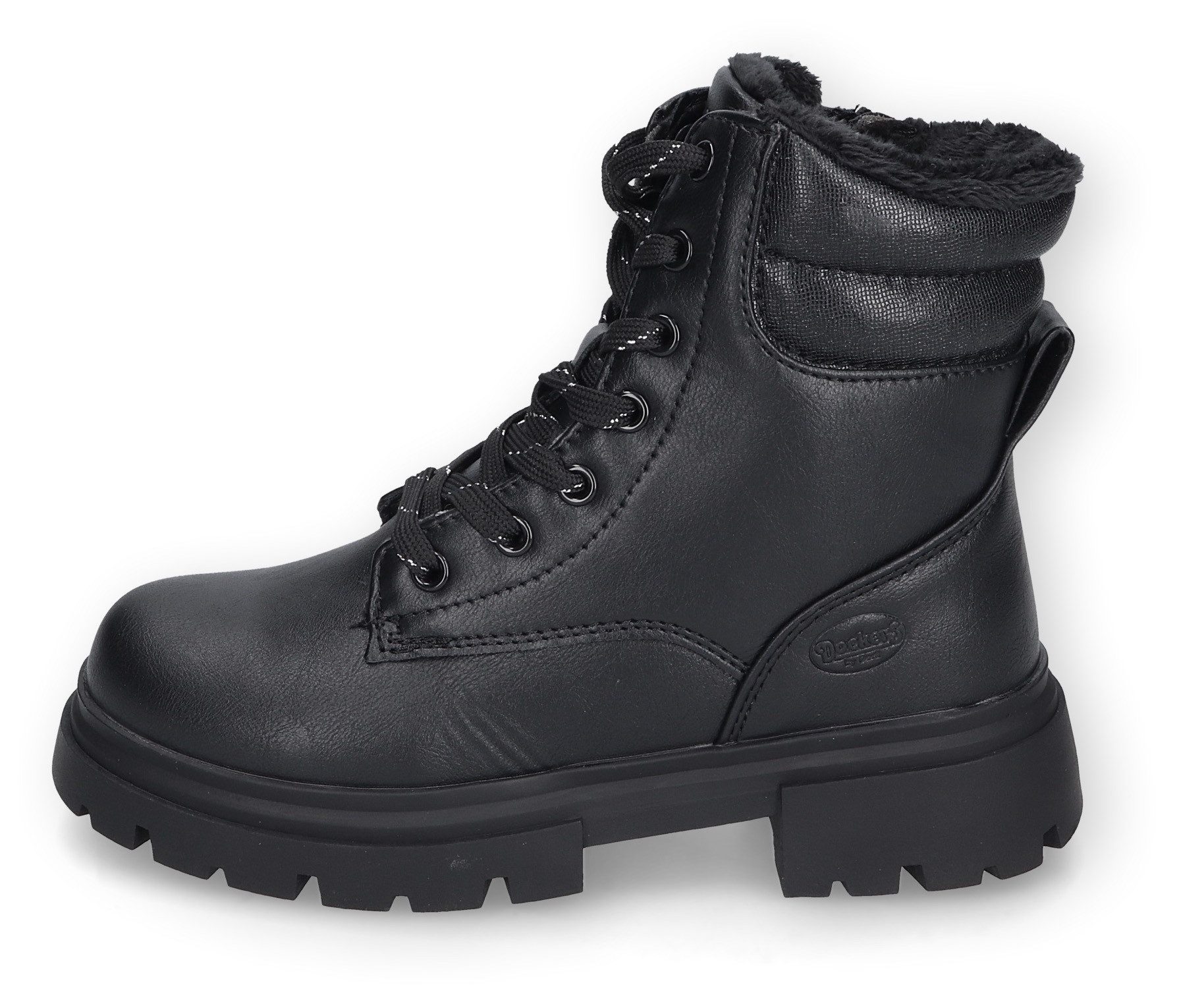 Dockers by Gerli Veterlaarzen Chunky laarzen, biker boots plateaulaarzen met plateauzool