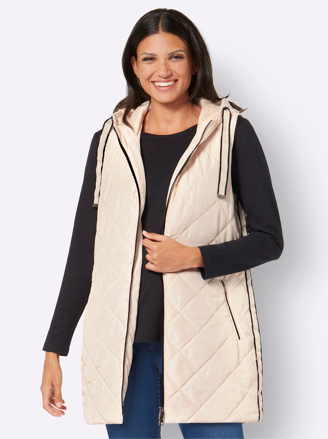 Classic Basics Lang gilet