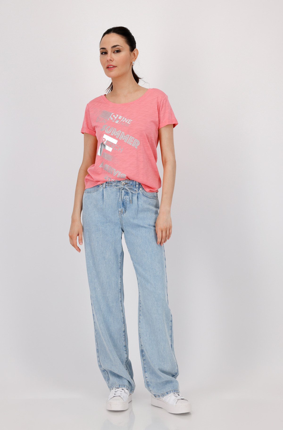 Monari Shirt met ronde hals Met een ronde hals