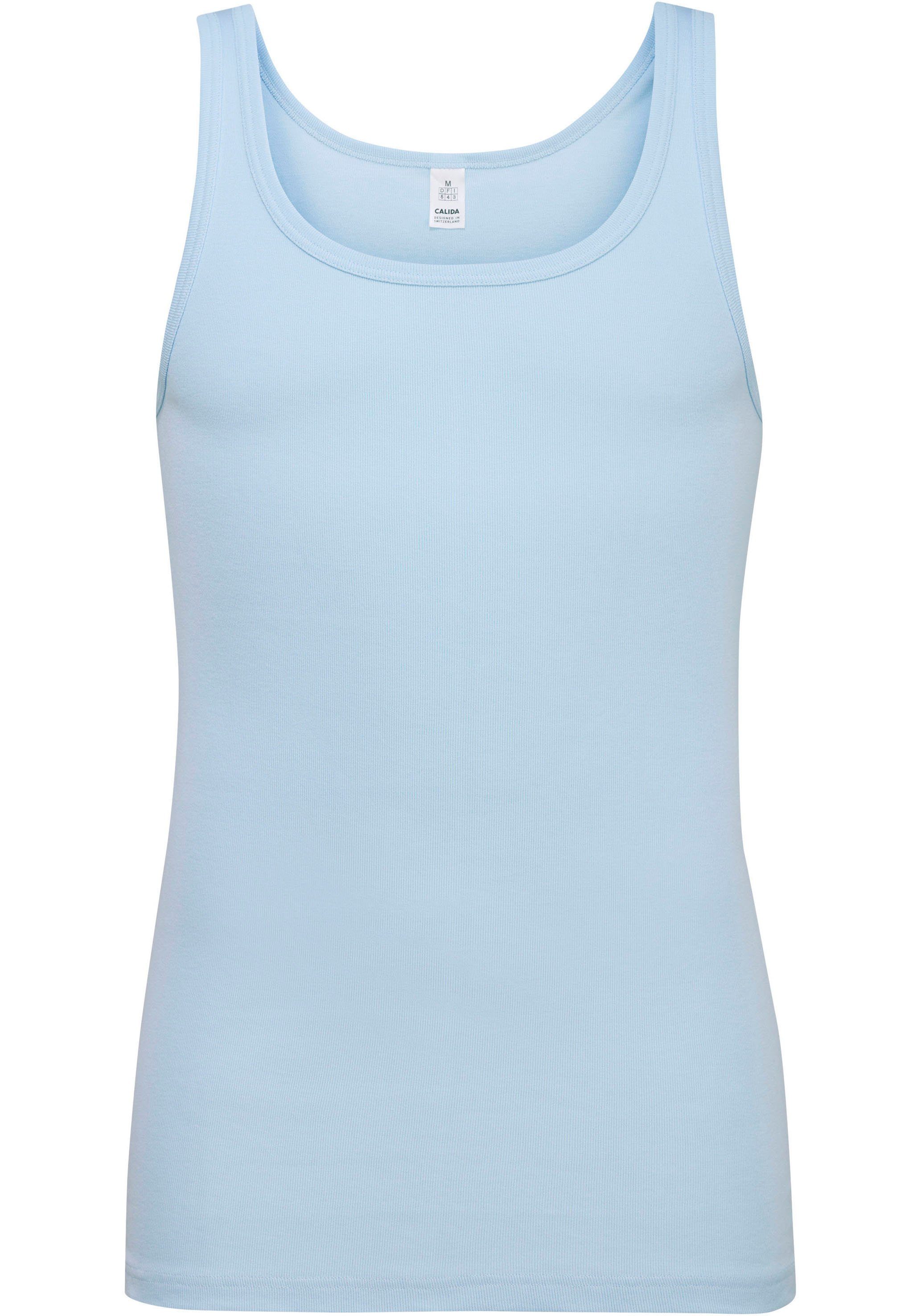 CALIDA Hemd Twisted Cotton met klassieke vorm