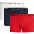 tommy hilfiger underwear boxershort weefband met logo (set, 3 stuks, set van 3) multicolor