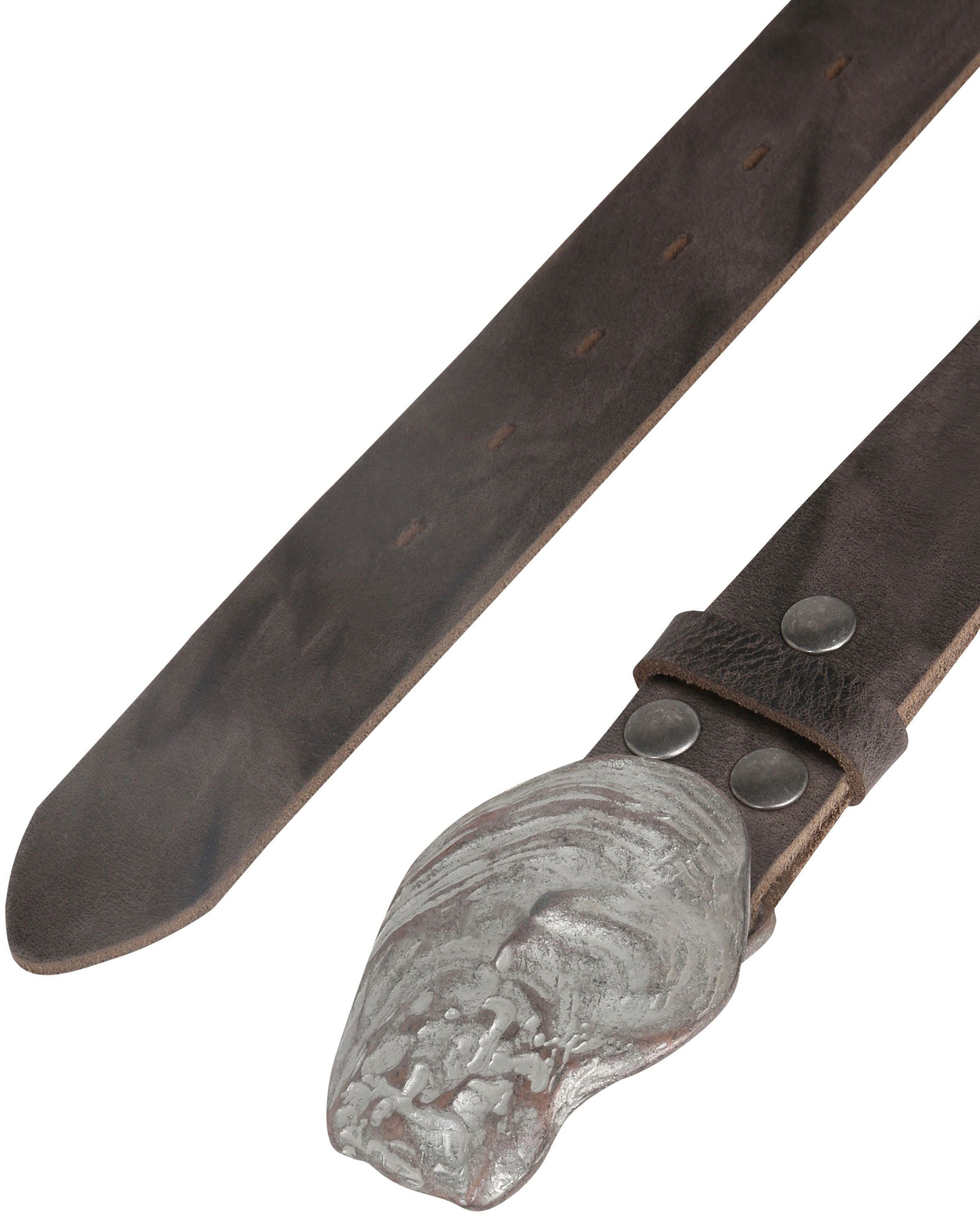 RETTUNGSRING by showroom 019° Leren riem