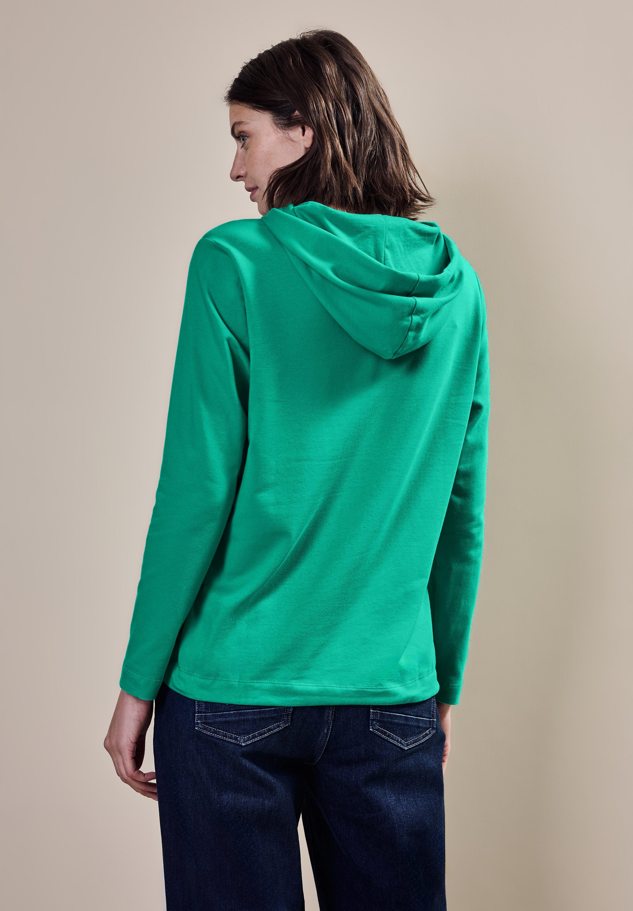 Cecil Shirt met lange mouwen met frontprint