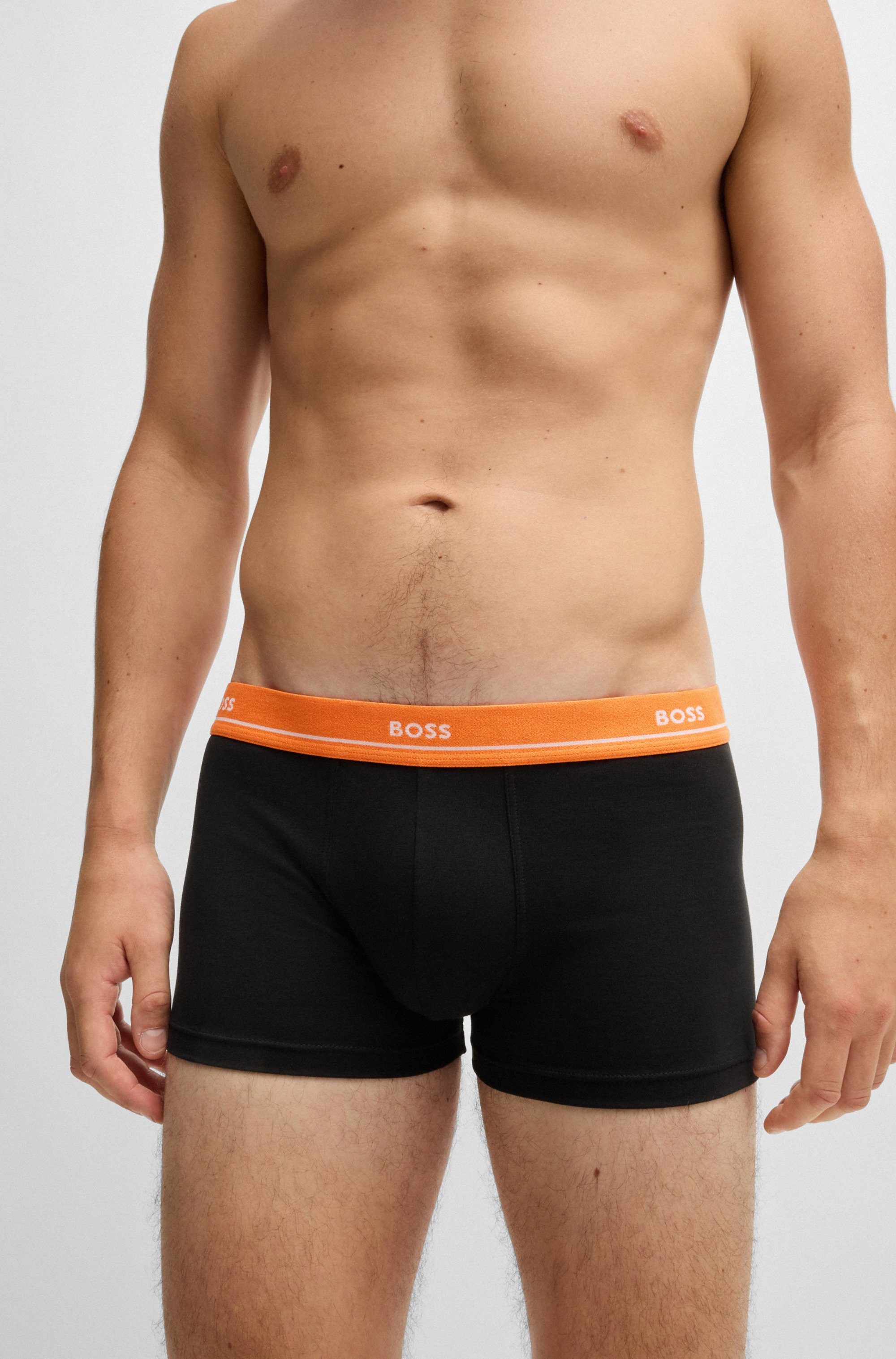 BOSS Boxershort met een logo-opschrift (5 stuks, Set van 5)