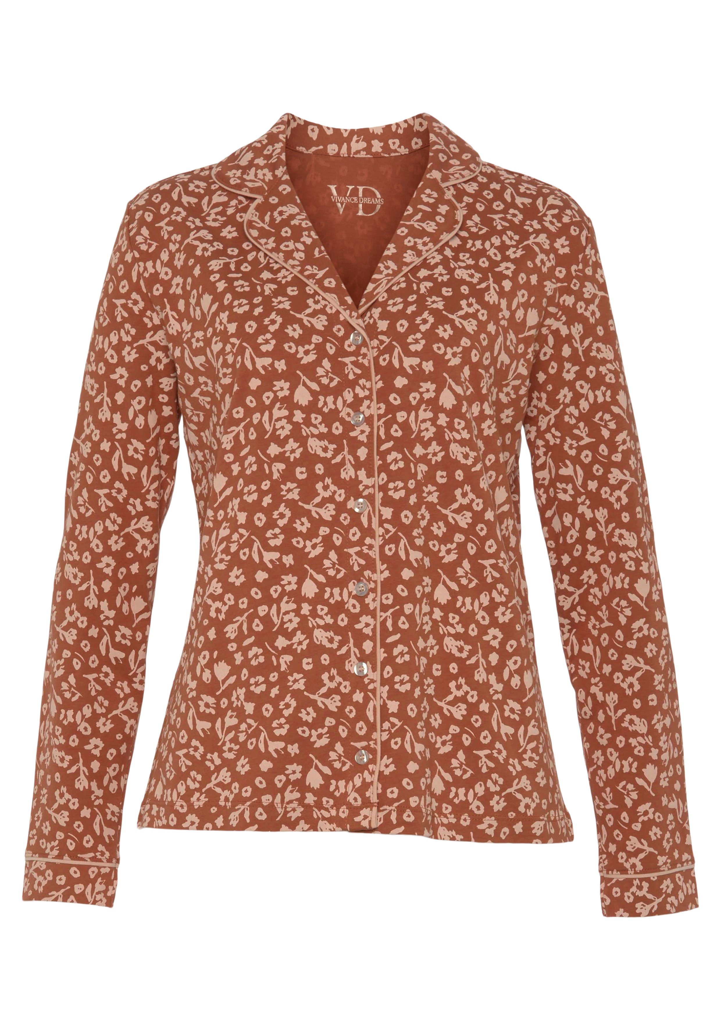 Vivance Dreams Pyjama in klassiek model (2-delig)