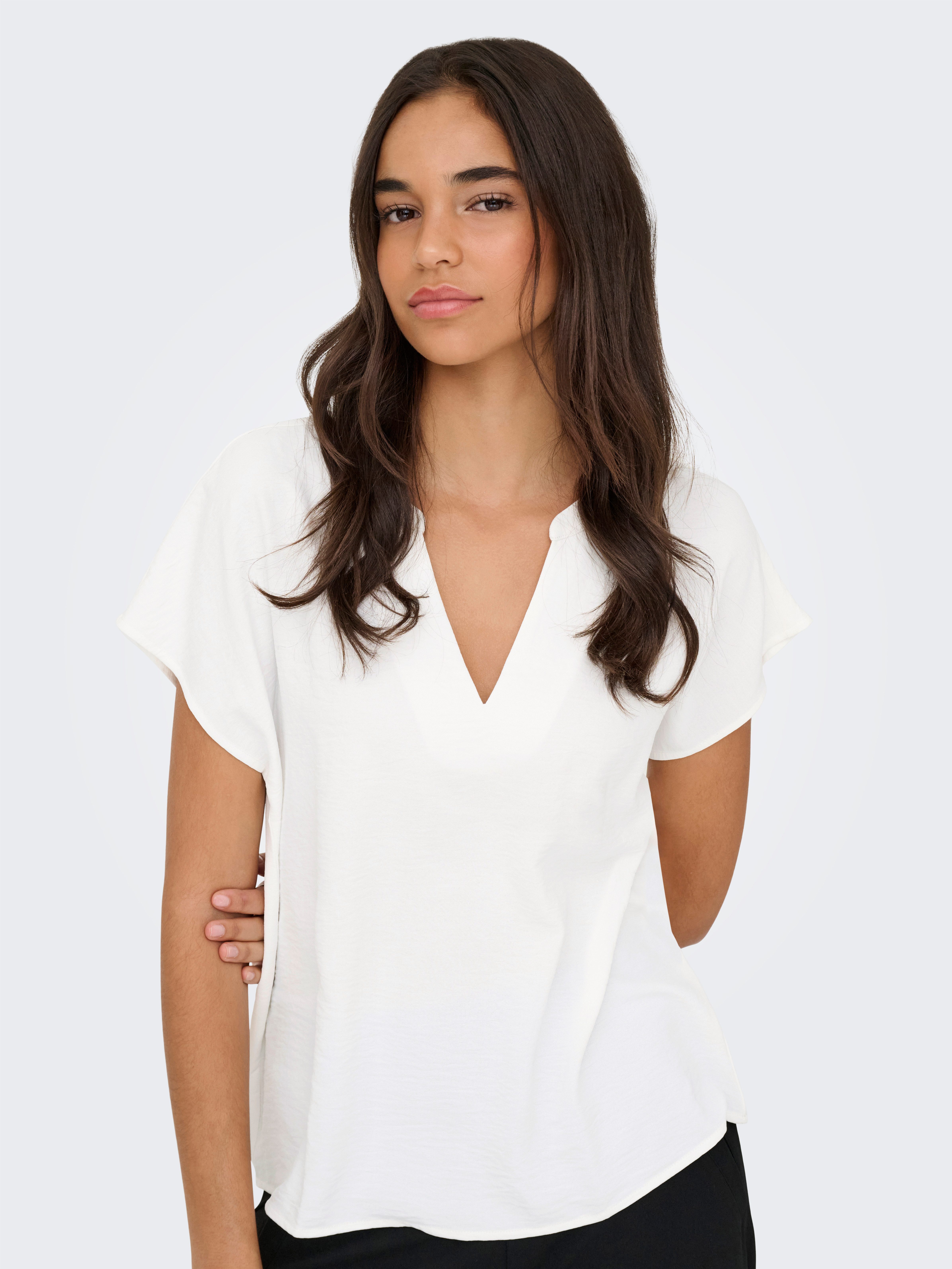 JDY Shirtblouse JDYLION S/S TOP WVN NOOS
