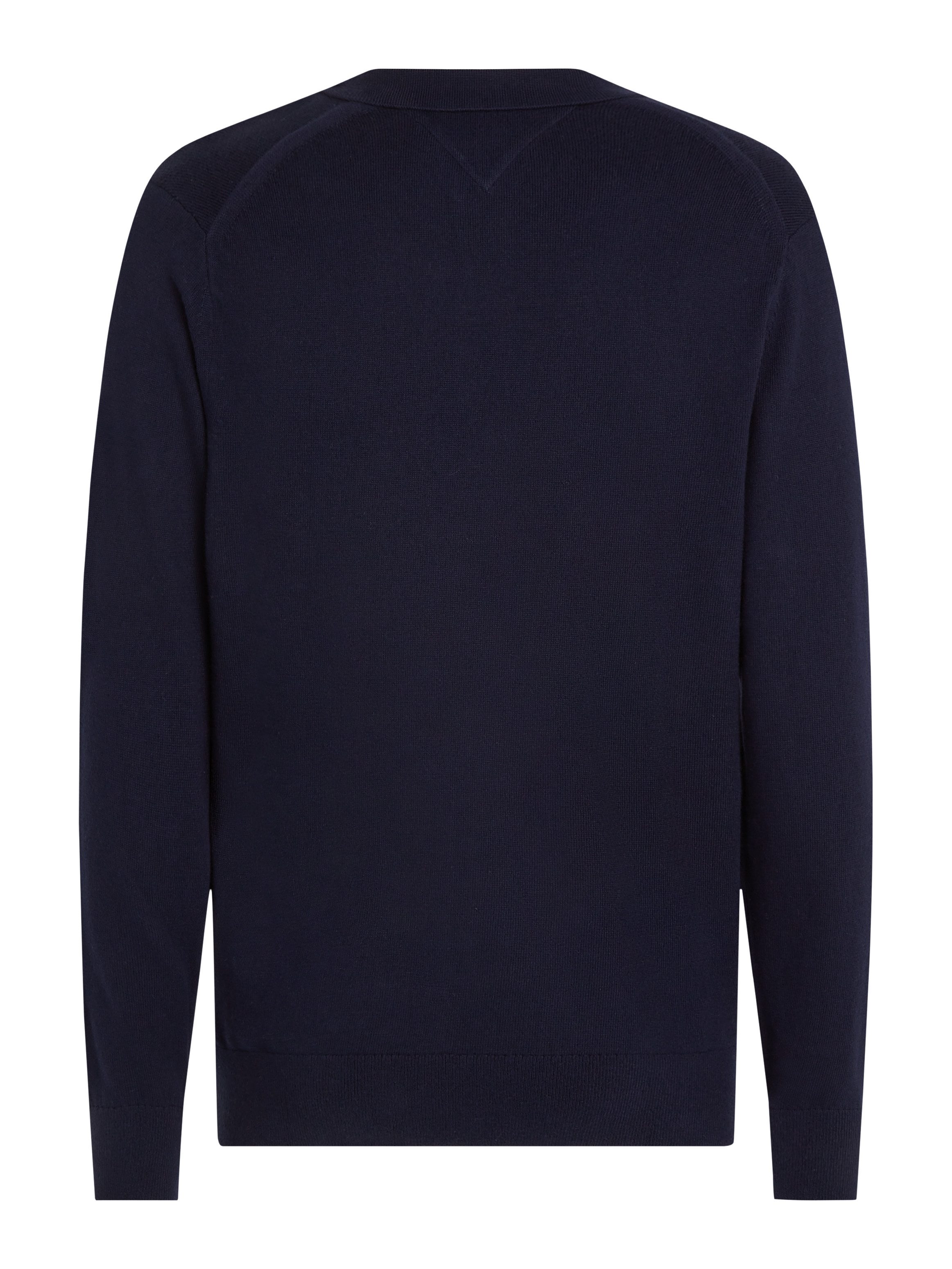 Tommy Hilfiger Trui met polokraag PIMA ORG CTN CASHMERE LS POLO