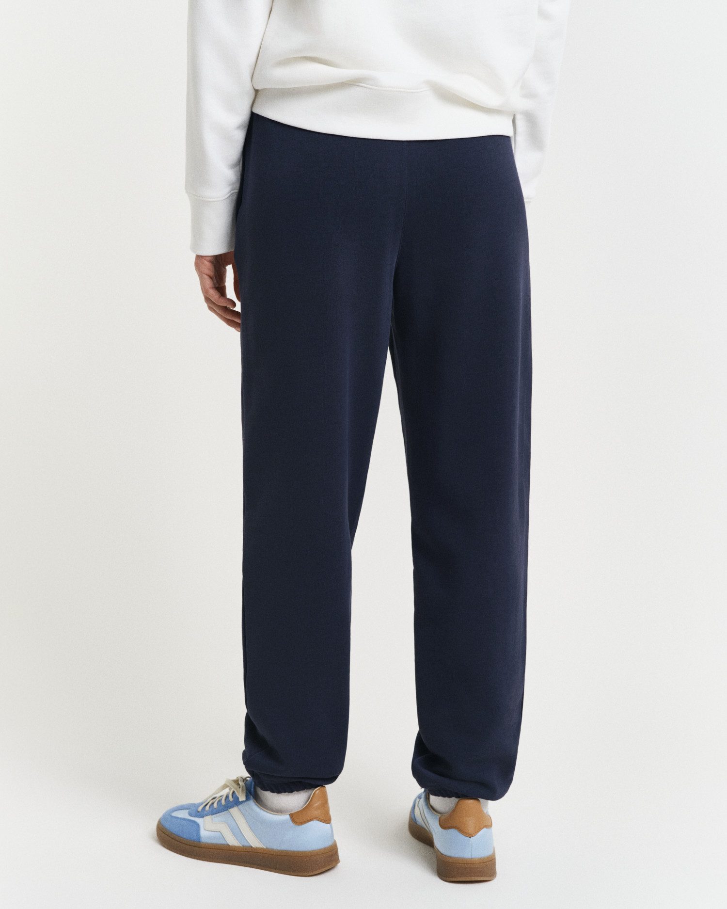 Gant Sweatbroek REG SHIELD SWEATPANTS Elastische taille met koordel